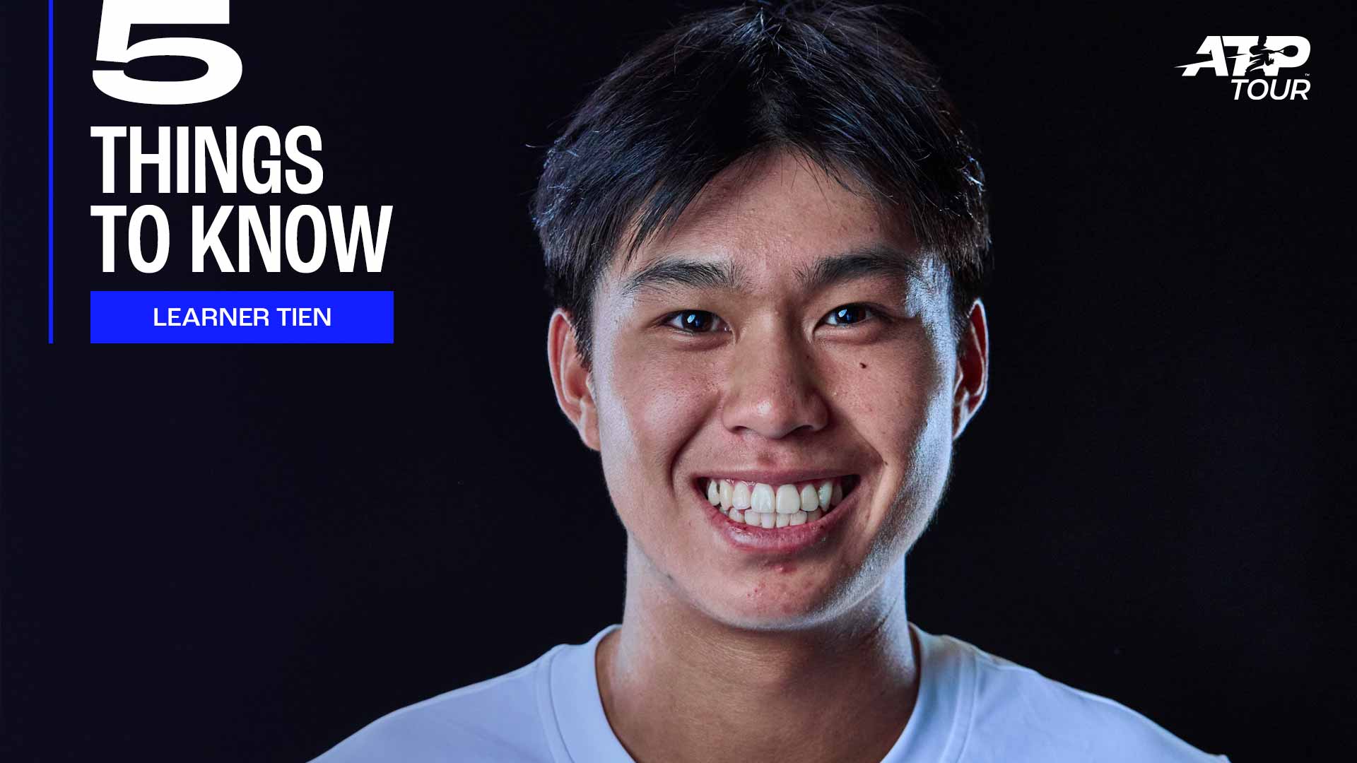 Learner Tien is the youngest player competing in the 2023 US Open men's singles draw.