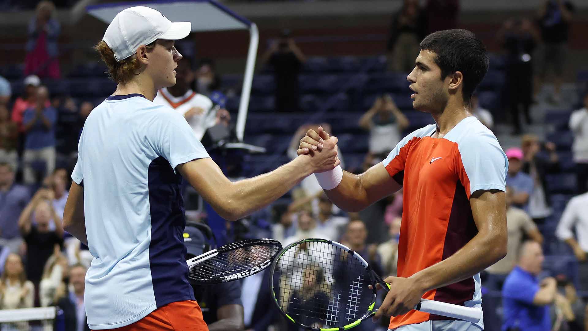 Jannik Sinner and Carlos Alcaraz battled until 2:50 a.m. last year in the US Open quarter-finals.