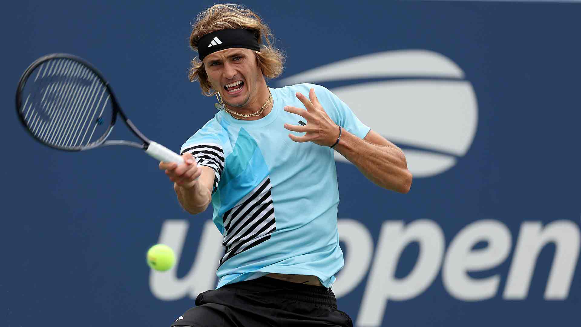Alexander Zverev se estrenó este martes en el US Open frente a Aleksandar Vukic.