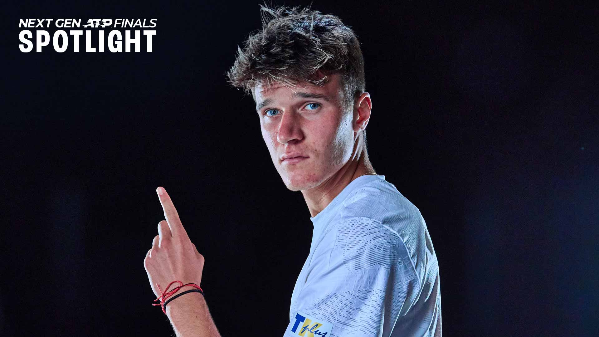 Jakub Mensik is competing in his first major main draw at the US Open.