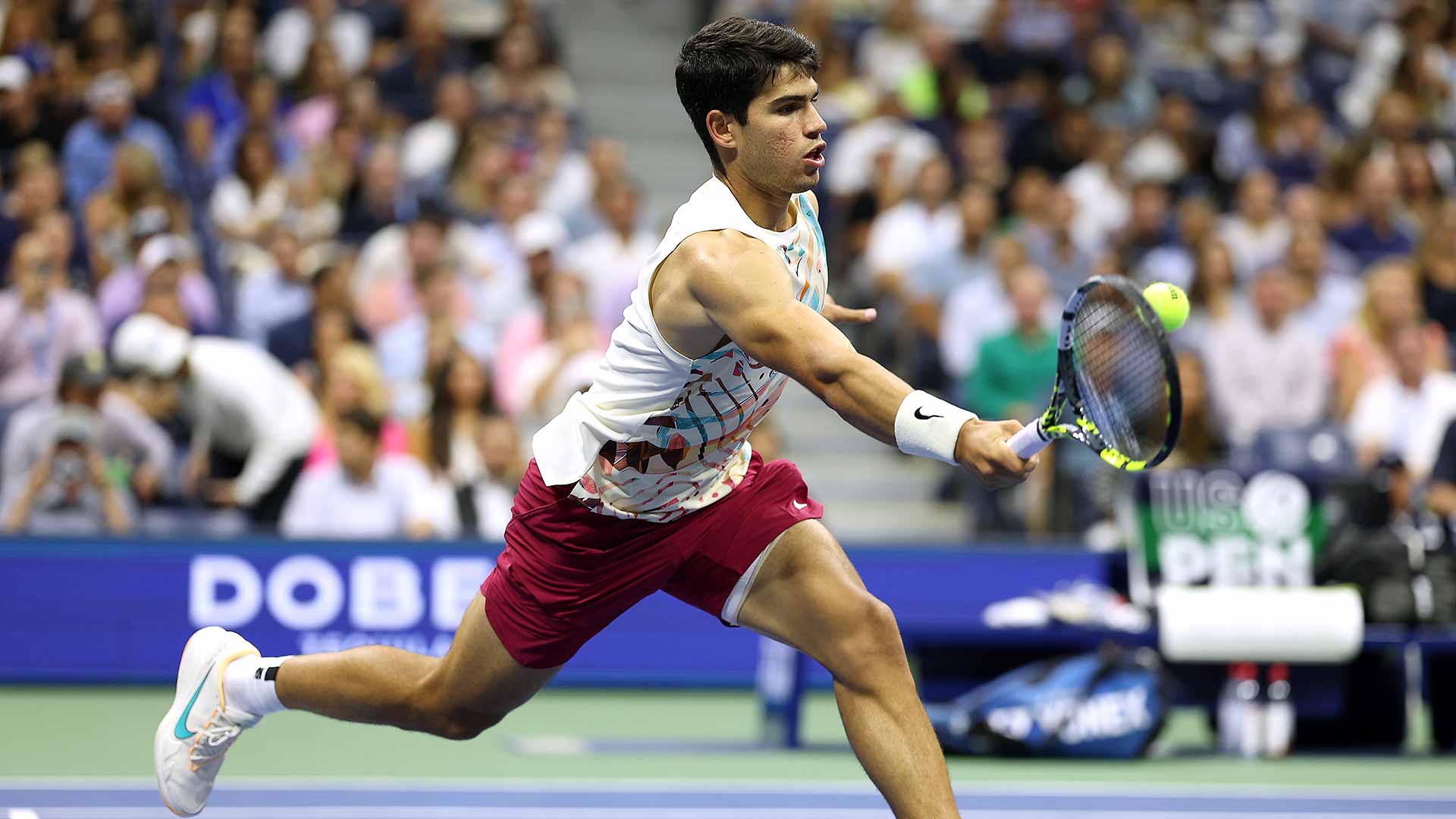 Carlos Alcaraz is chasing his third major title at this year's US Open.