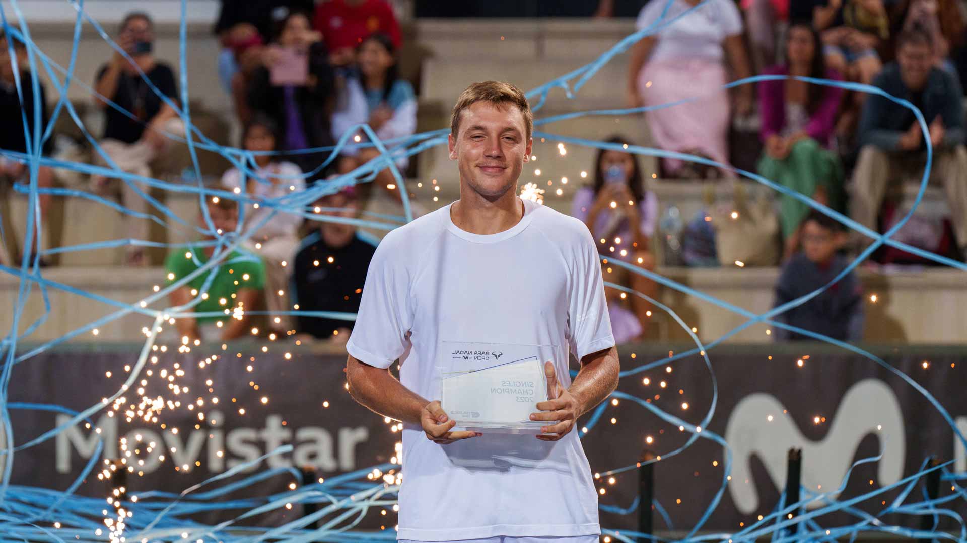<a href='https://www.atptour.com/en/players/hamad-medjedovic/m0jf/overview'>Hamad Medjedovic</a> wins the <a href='https://www.atptour.com/en/scores/archive/manacor/7973/2024/results'>Rafa Nadal Open by Movistar</a>.