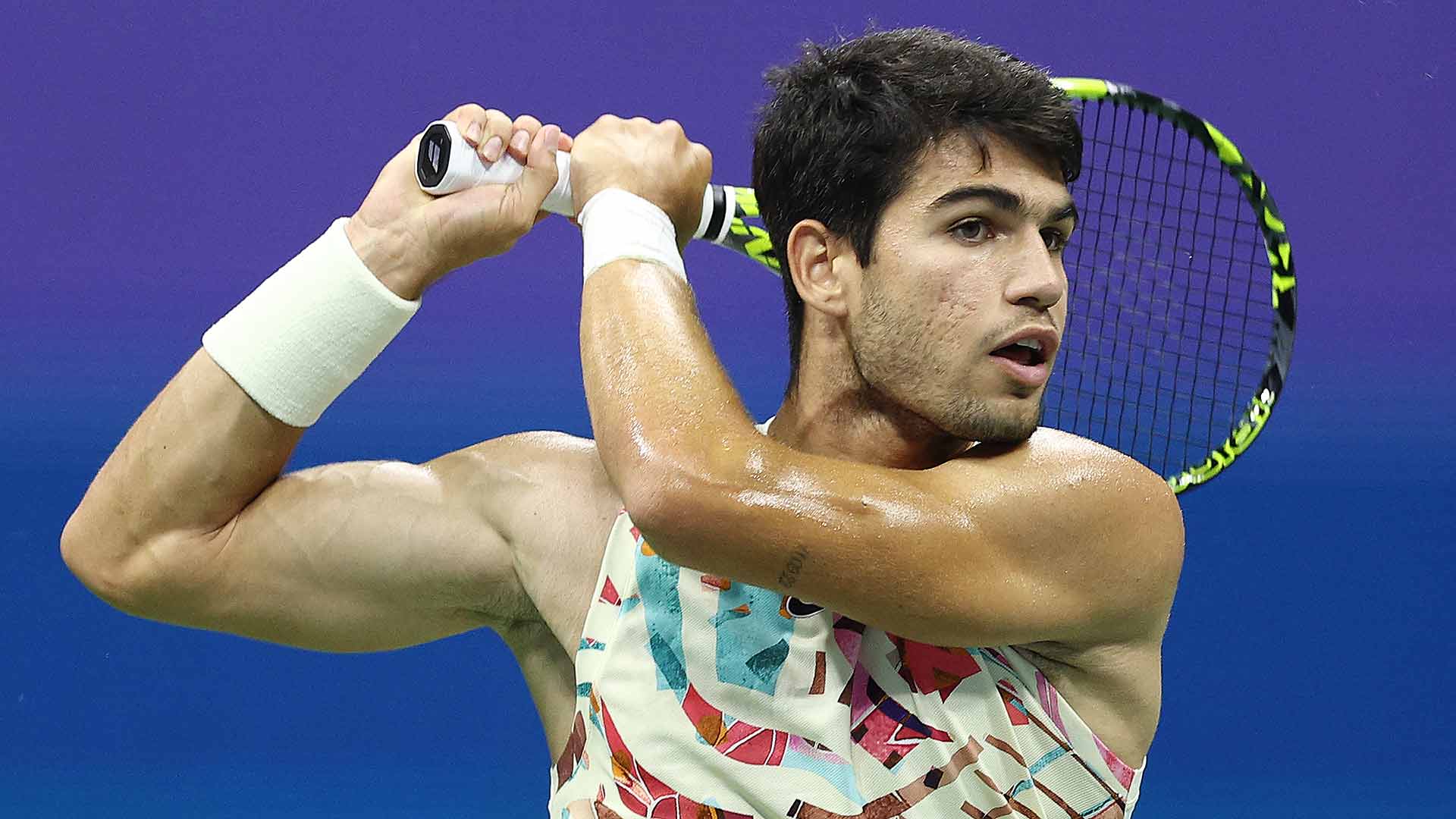 Carlos Alcaraz is chasing the Wimbledon-US Open double.