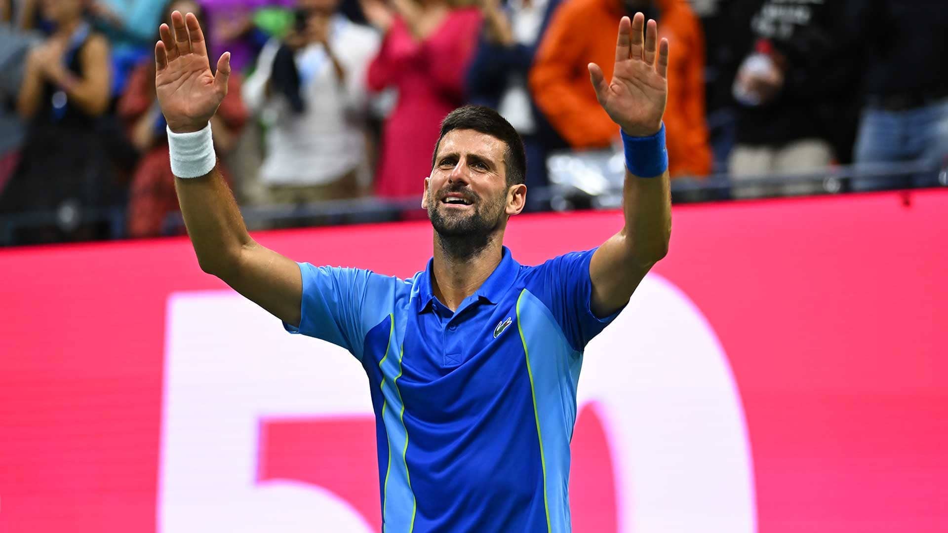 Novak DJokovic defeats Daniil Medvedev on Sunday to triumph at the US Open in New York.