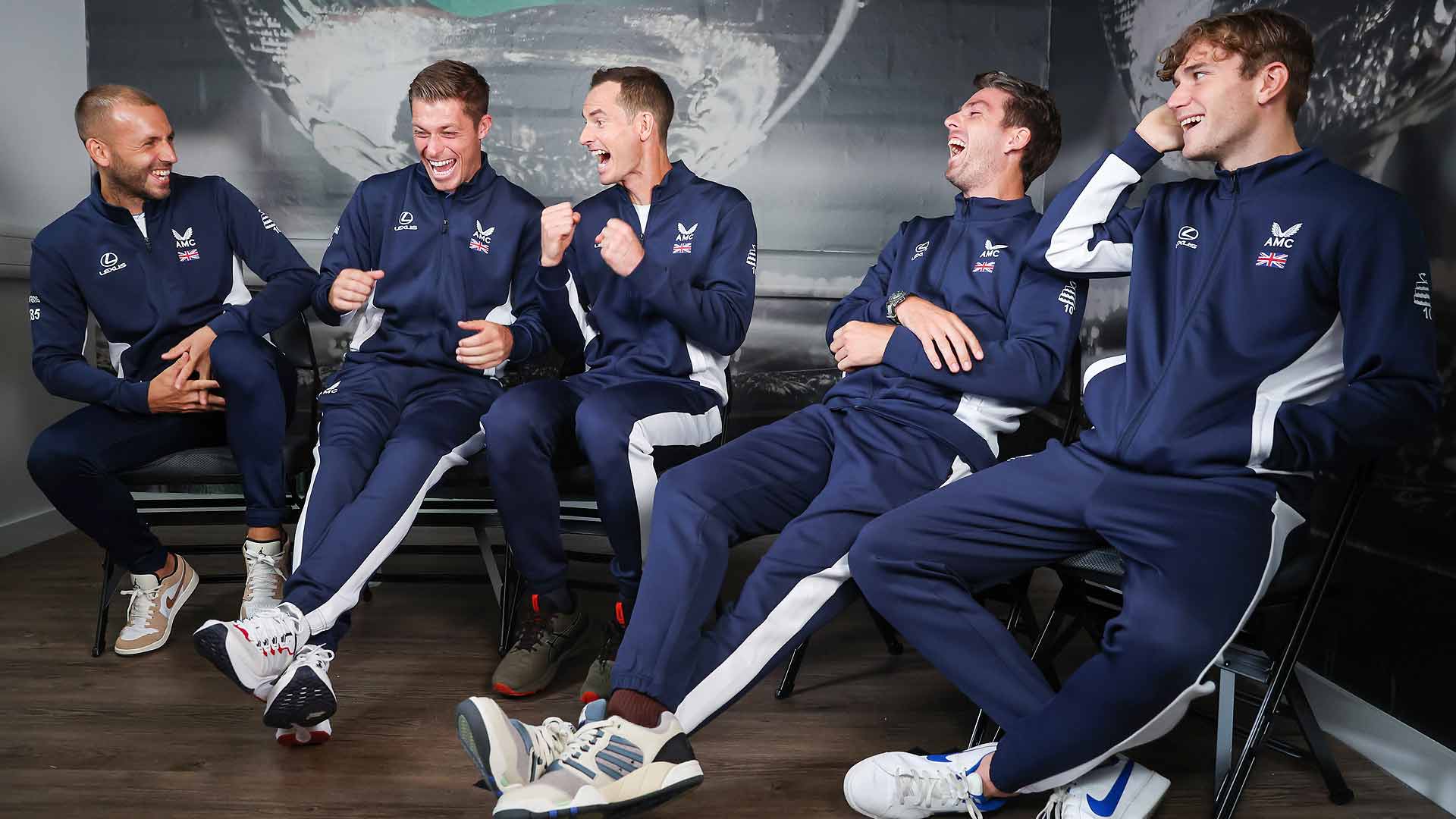 Daniel Evans, Neal Skupski, Andy Murray, Cameron Norrie and Jack Draper lead Great Britain's Davis Cup team.