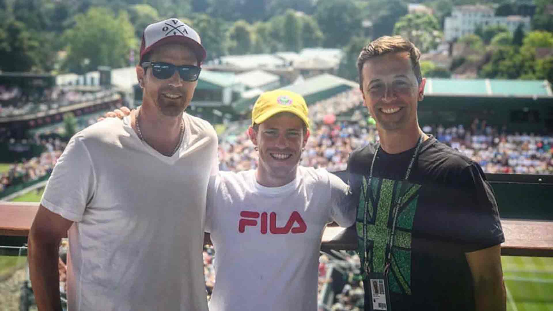 Juan Ignacio Chela y Diego Schwartzman prolongaron su relación profesional durante siete años.