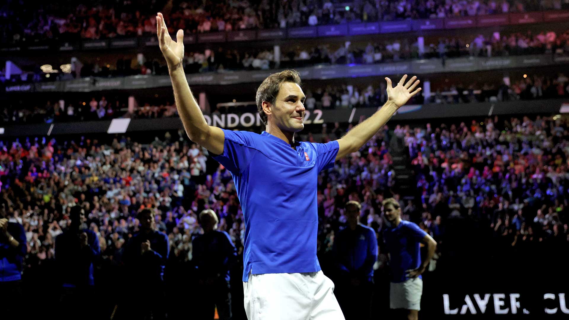 Roger Federer received a stirring send-off at the 2022 Laver Cup in London.