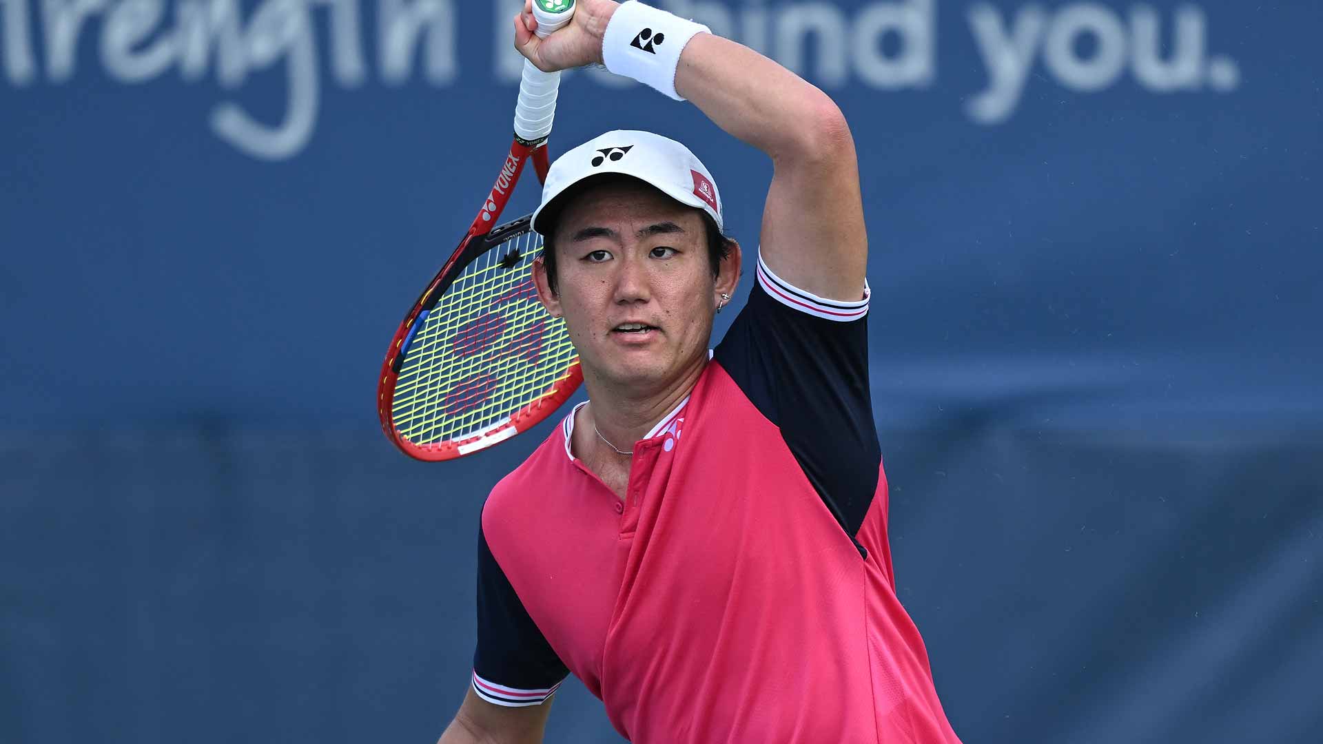 Yoshihito Nishioka is set to compete in Zhuhai for the second time.