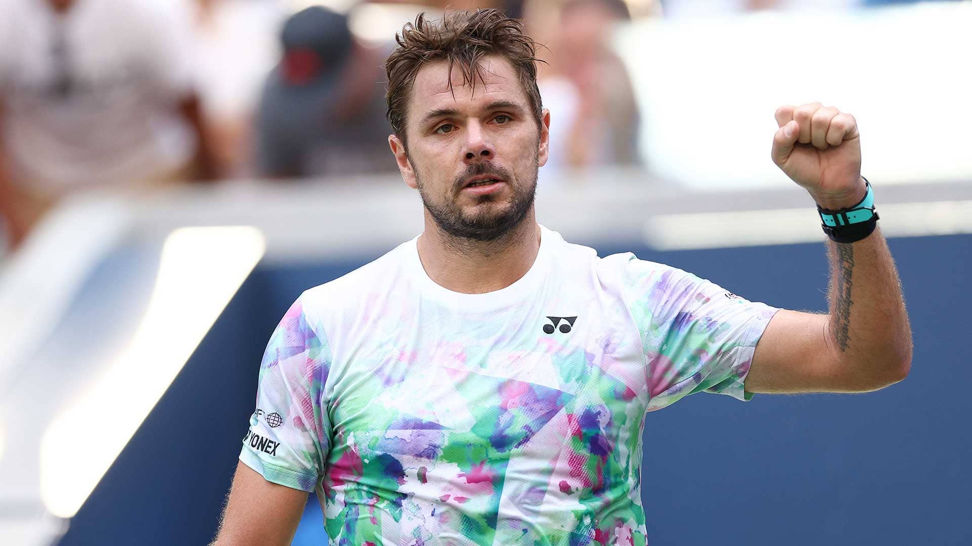 Stan Wawrinka is making his second appearance in Astana.