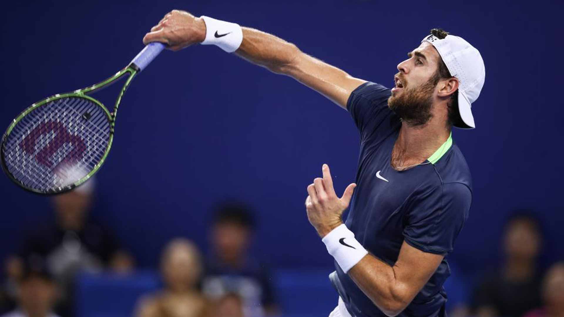 Karen Khachanov leads Yoshihito Nishioka 3-1 in their Lexus ATP Head2Head series.