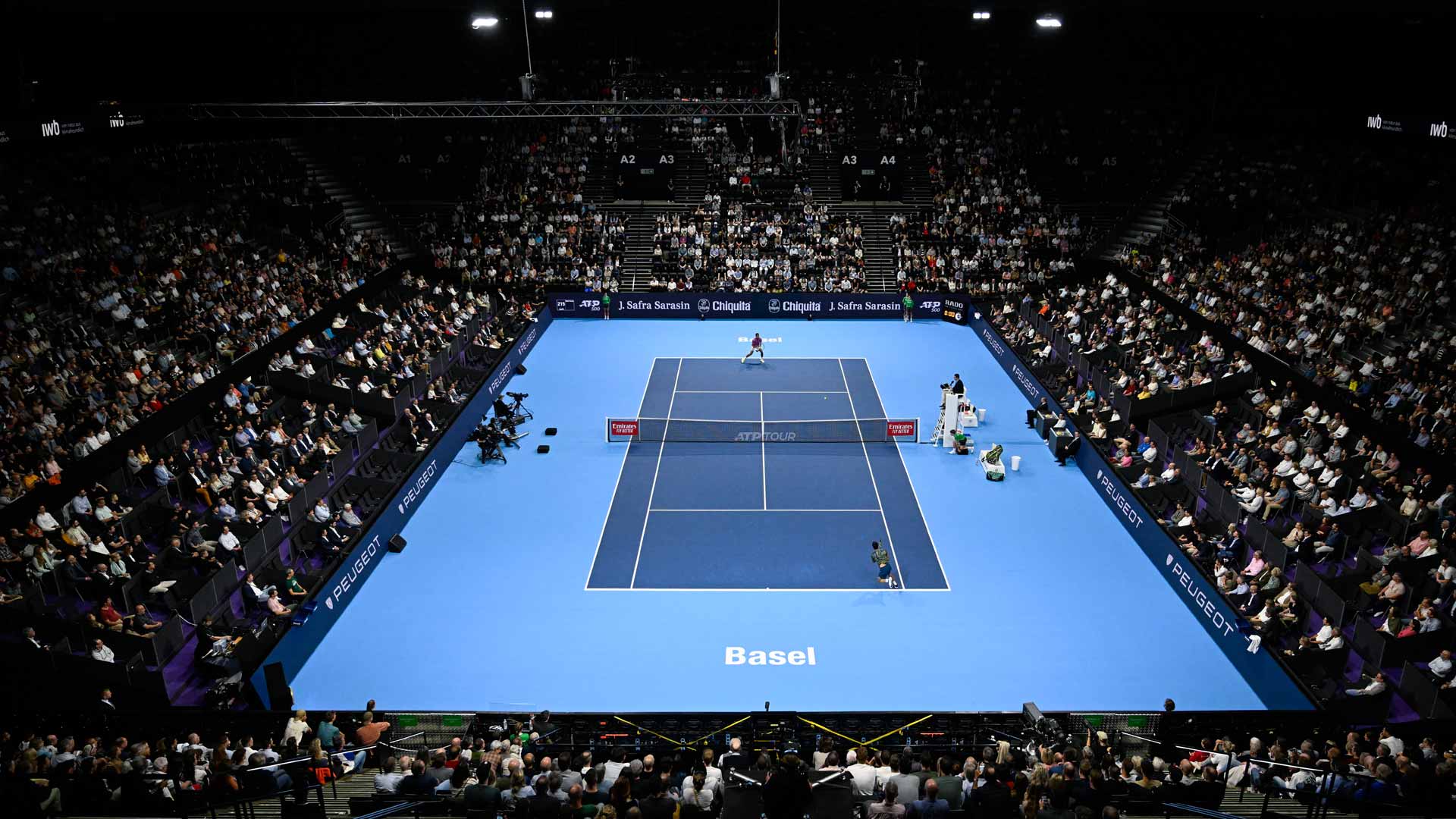 The Swiss Indoors Basel will be held from 23-29 October.