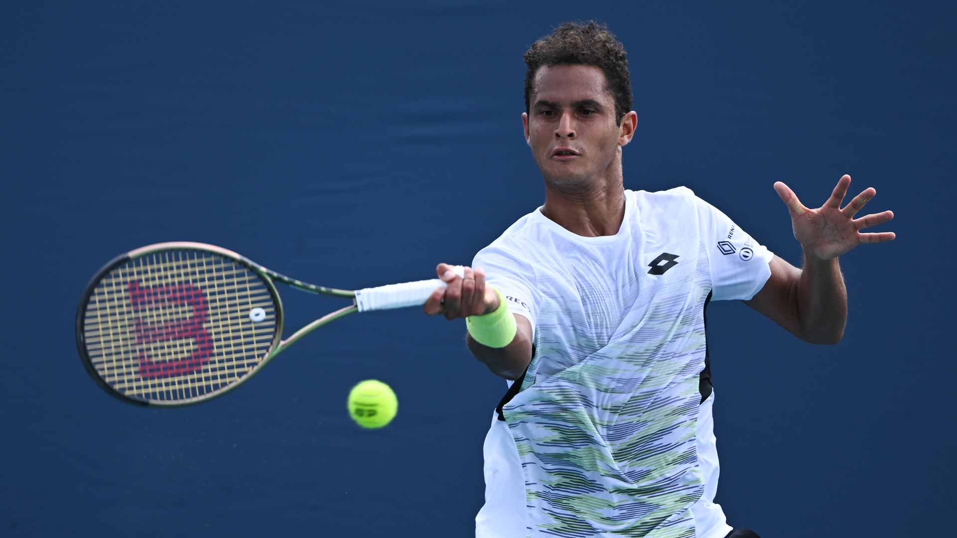 Juan Pablo Varillas climbed to a career-high No. 60 in the Pepperstone ATP Rankings in June 2023.