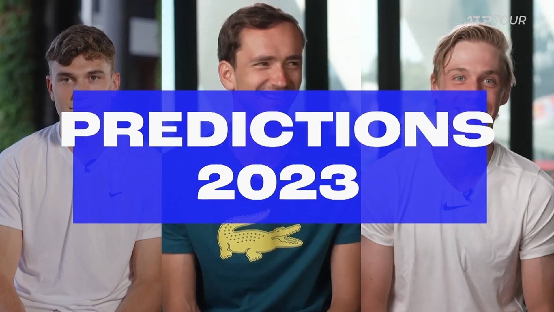 Jack Draper, Daniil Medvedev and Denis Shapovalov were among those to make predictions for the 2023 ATP Tour season.