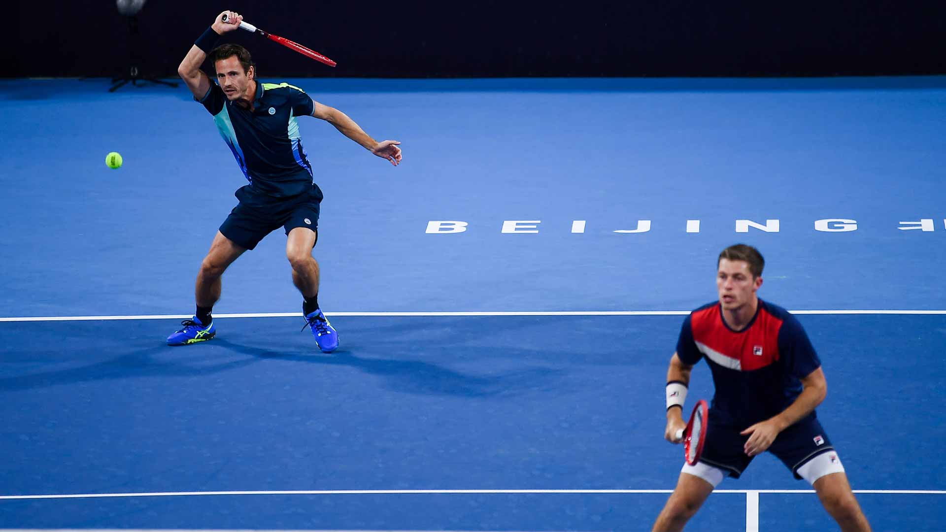 Wesley Koolhof and Neal Skupski at the China Open.