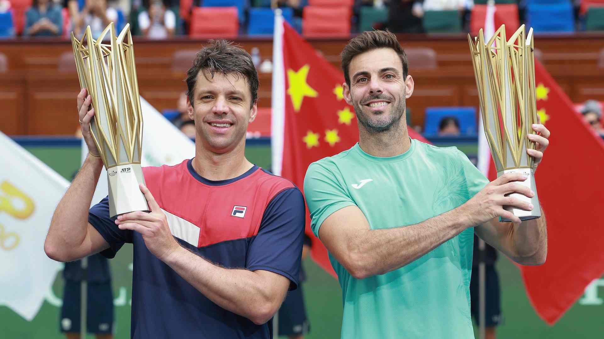 Marcel Granollers y Horacio Zeballos conquistan en Shanghái su quinto título ATP Masters 1000 como pareja.