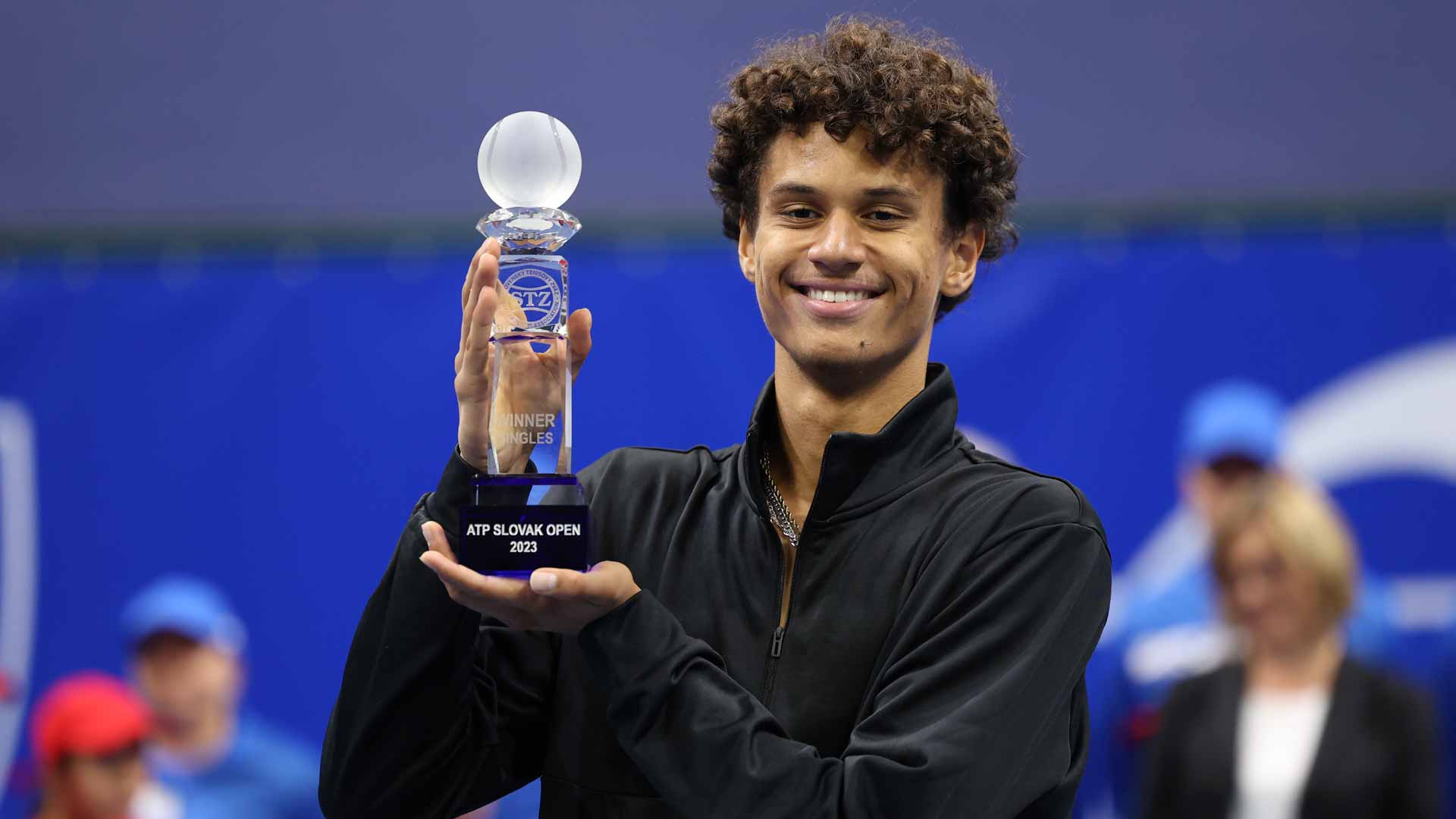 <a href='https://www.atptour.com/en/players/gabriel-diallo/d0f6/overview'>Gabriel Diallo</a> wins the Challenger 125 event in Bratislava, Slovakia.
