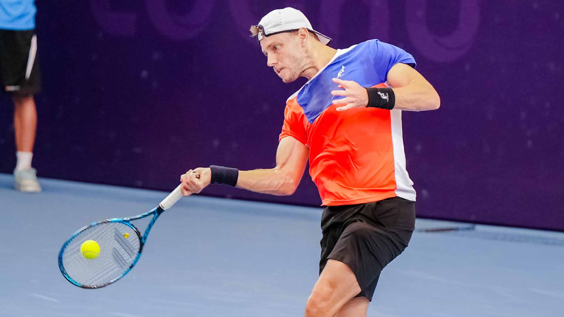 <a href='https://www.atptour.com/en/players/james-duckworth/d994/overview'>James Duckworth</a> wins the Challenger 75 event in Shenzhen, China.