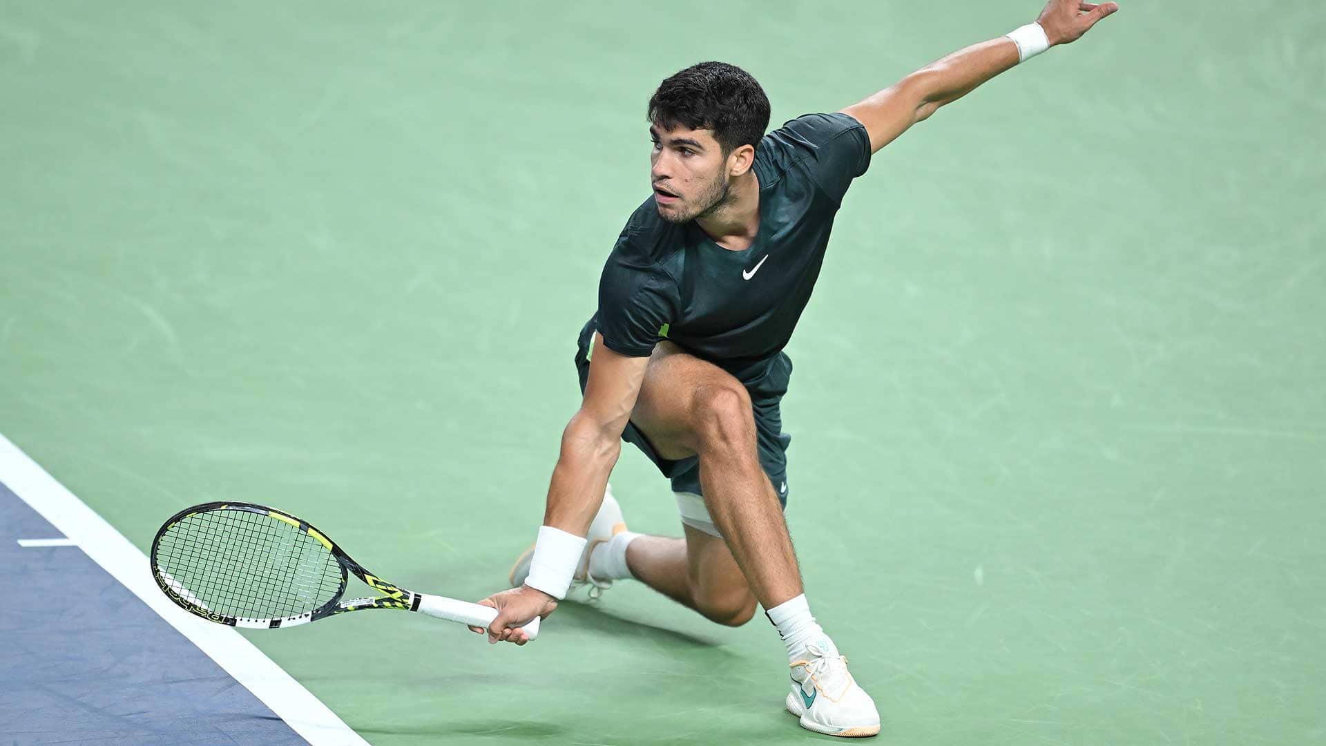 Carlos Alcaraz most recently competed in Shanghai, where he reached the Round of 16.