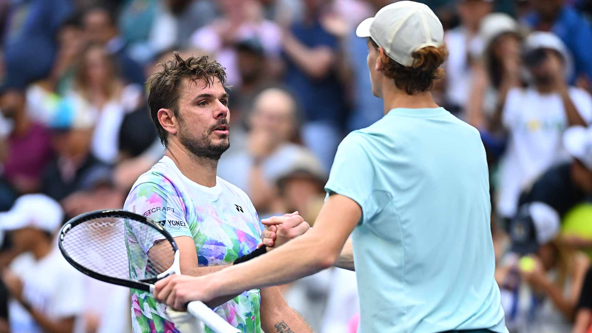 Stan Wawrinka and Jannik Sinner will play doubles together for the first time.