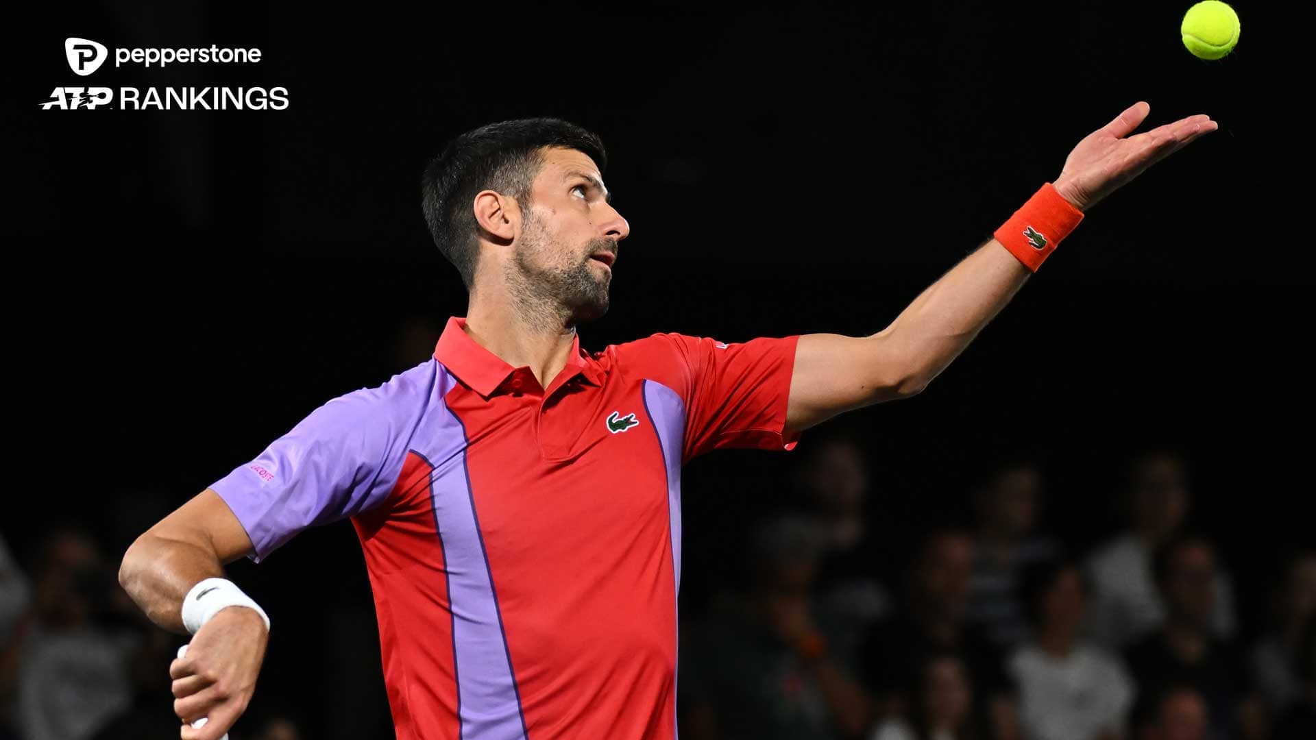 Novak Djokovic is closing in on 400 weeks atop the Pepperstone ATP Rankings.