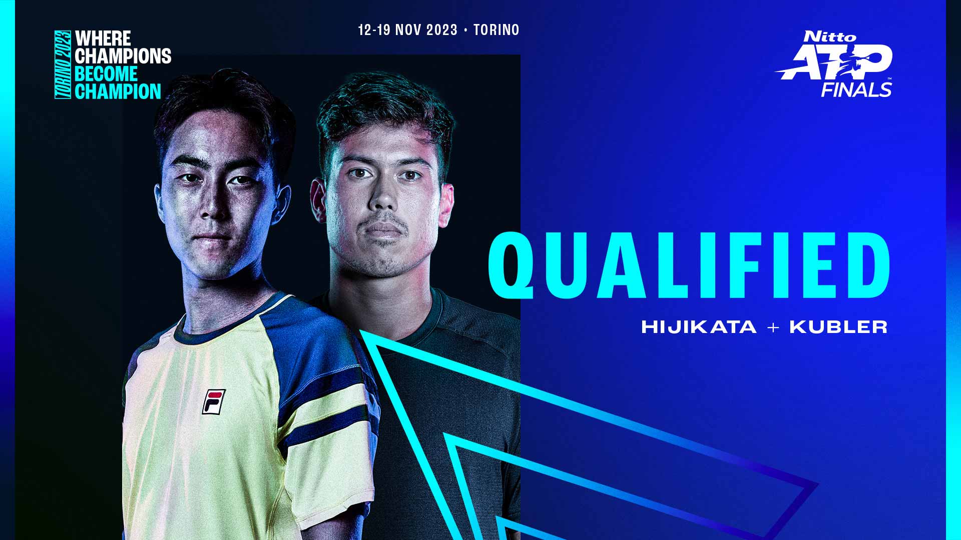 <a href='https://www.atptour.com/en/players/rinky-hijikata/h0bh/overview'>Rinky Hijikata</a> and <a href='https://www.atptour.com/en/players/jason-kubler/kb95/overview'>Jason Kubler</a>