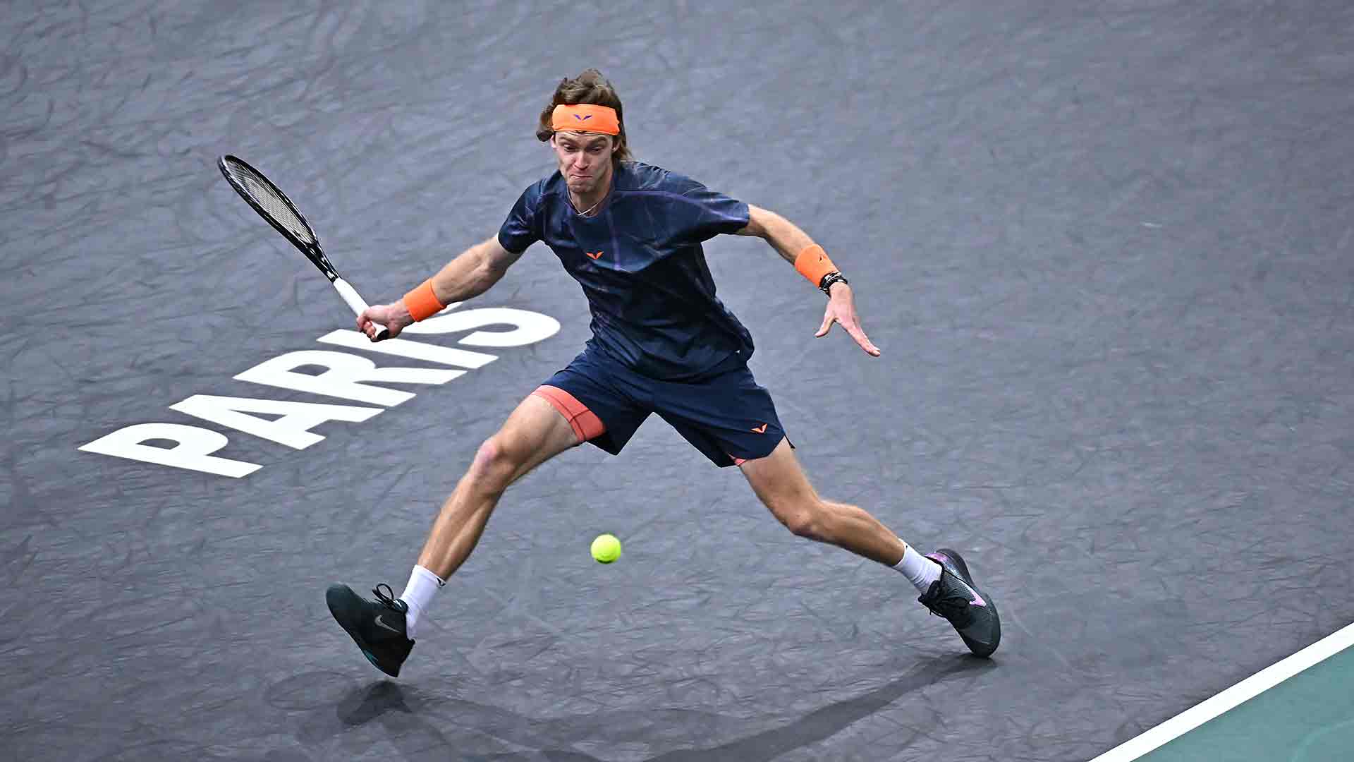 Andrey Rublev tiene un récord de 55-22 esta temporada.