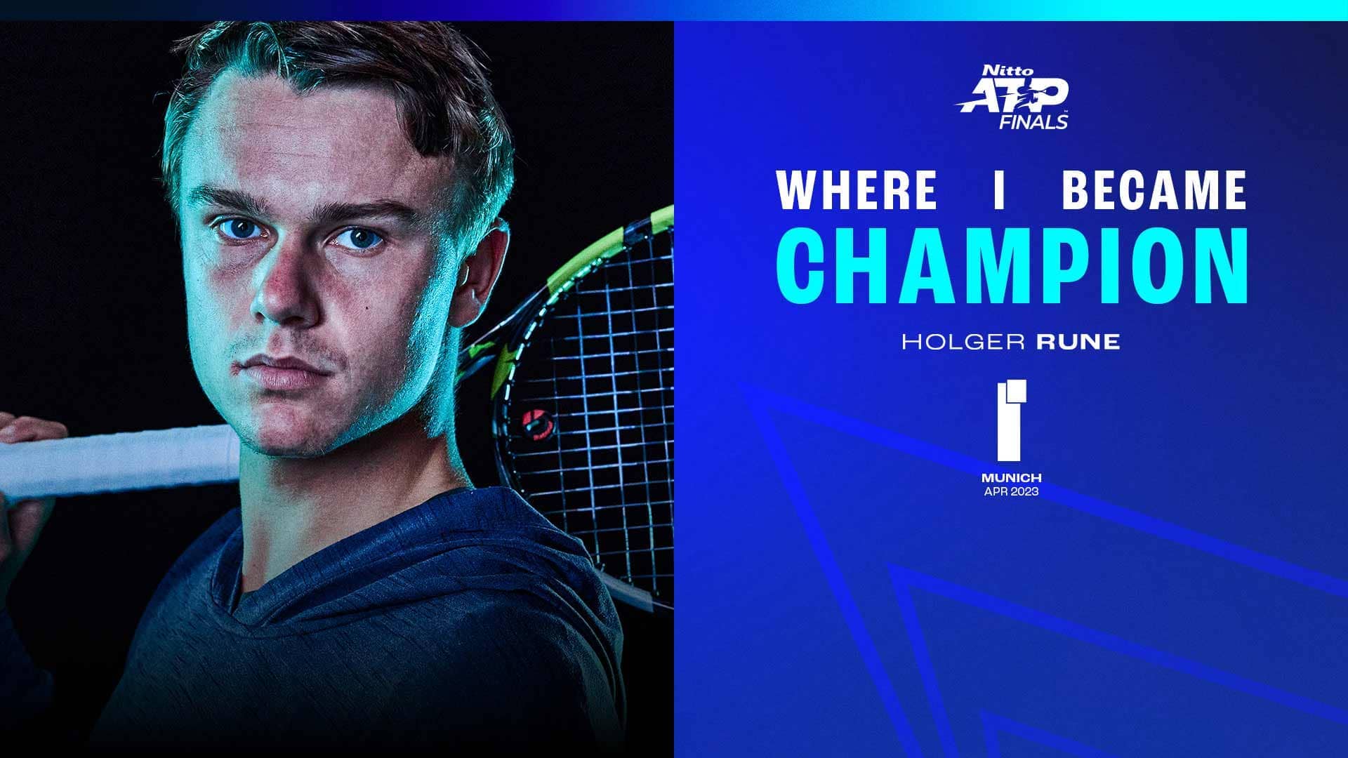 Holger Rune completed a successful title defence in Munich this season.