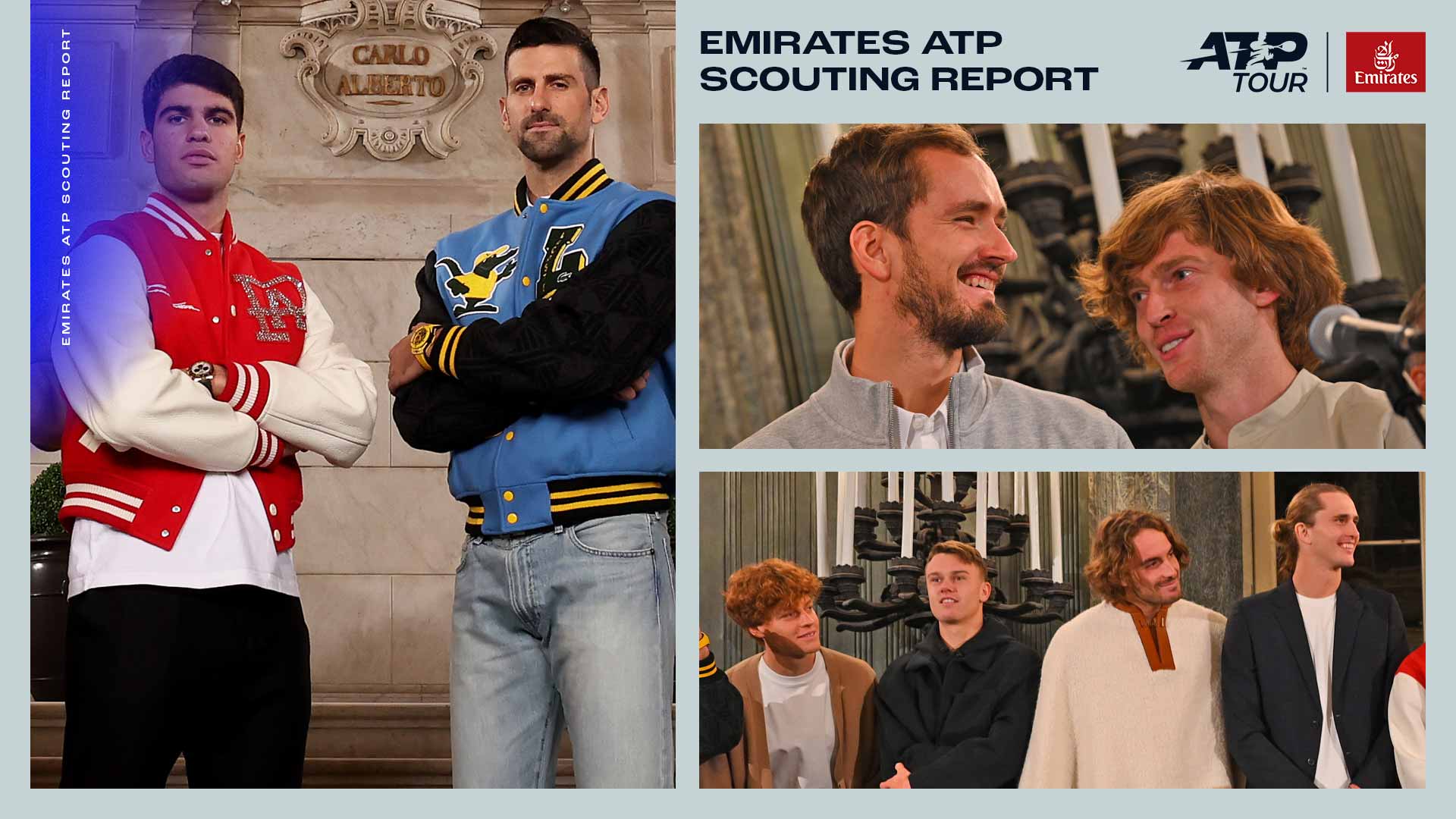 The Nitto ATP Finals will begin on Sunday in Turin.