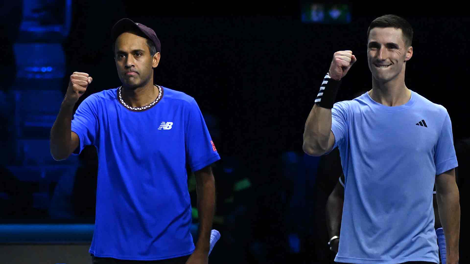 Rajeev Ram y Joe Salisbury han ganado diez de sus últimos once partidos en las Nitto ATP Finals.