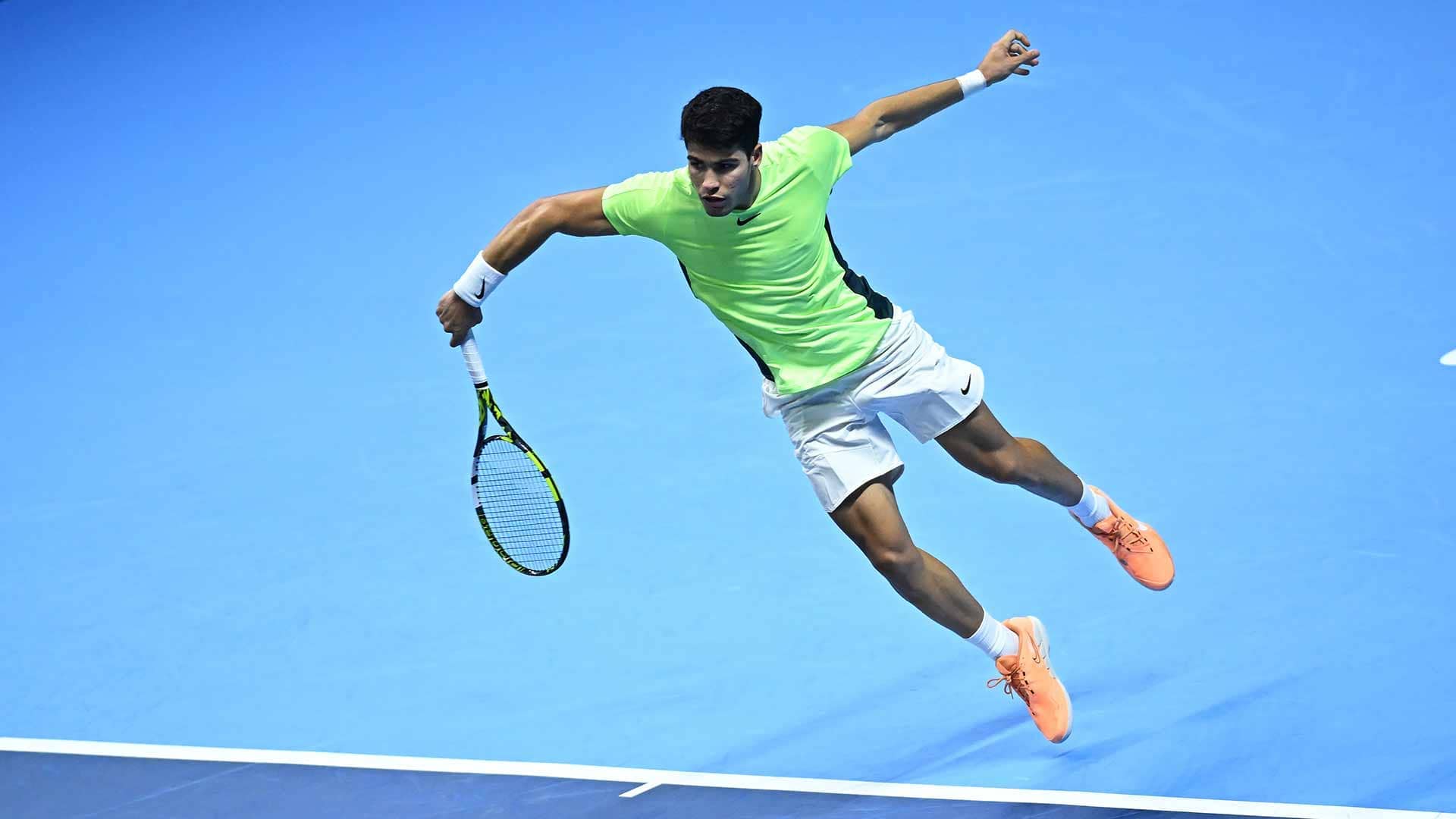 Carlos Alcaraz drops his debut match at the Nitto ATP Finals to Alexander Zverev in three sets.