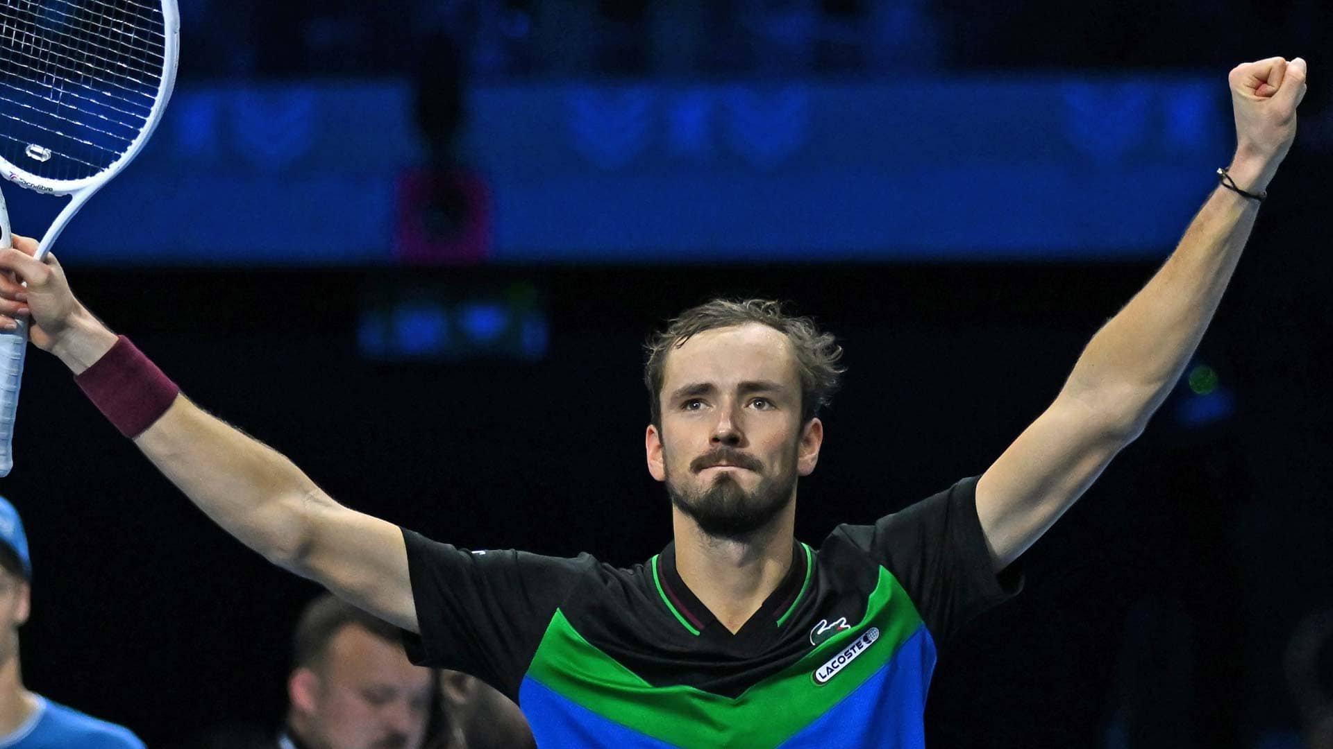 Daniil Medvedev enters his final Red Group match at 2-0 in Turin.