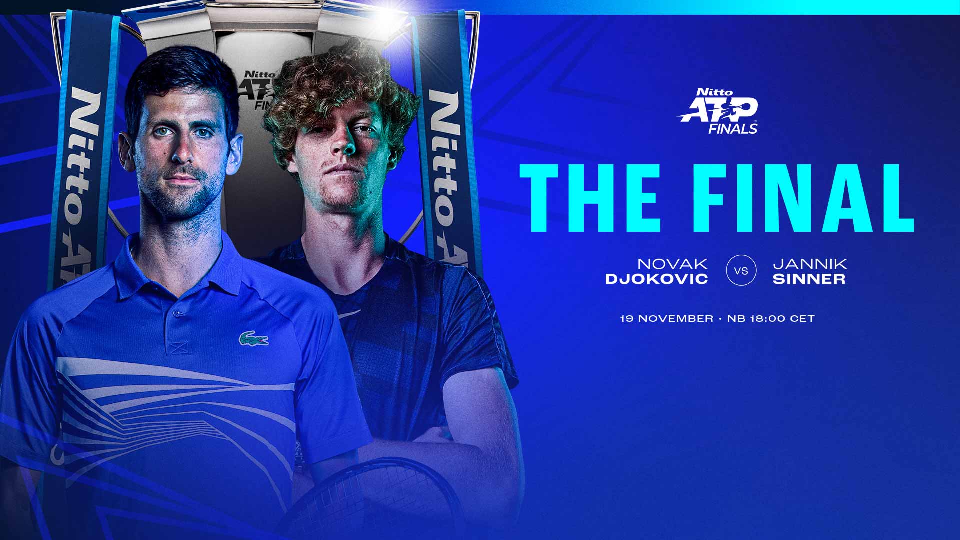 Novak Djokovic leads Jannik Sinner 3-1 in their Lexus ATP Head2Head series.