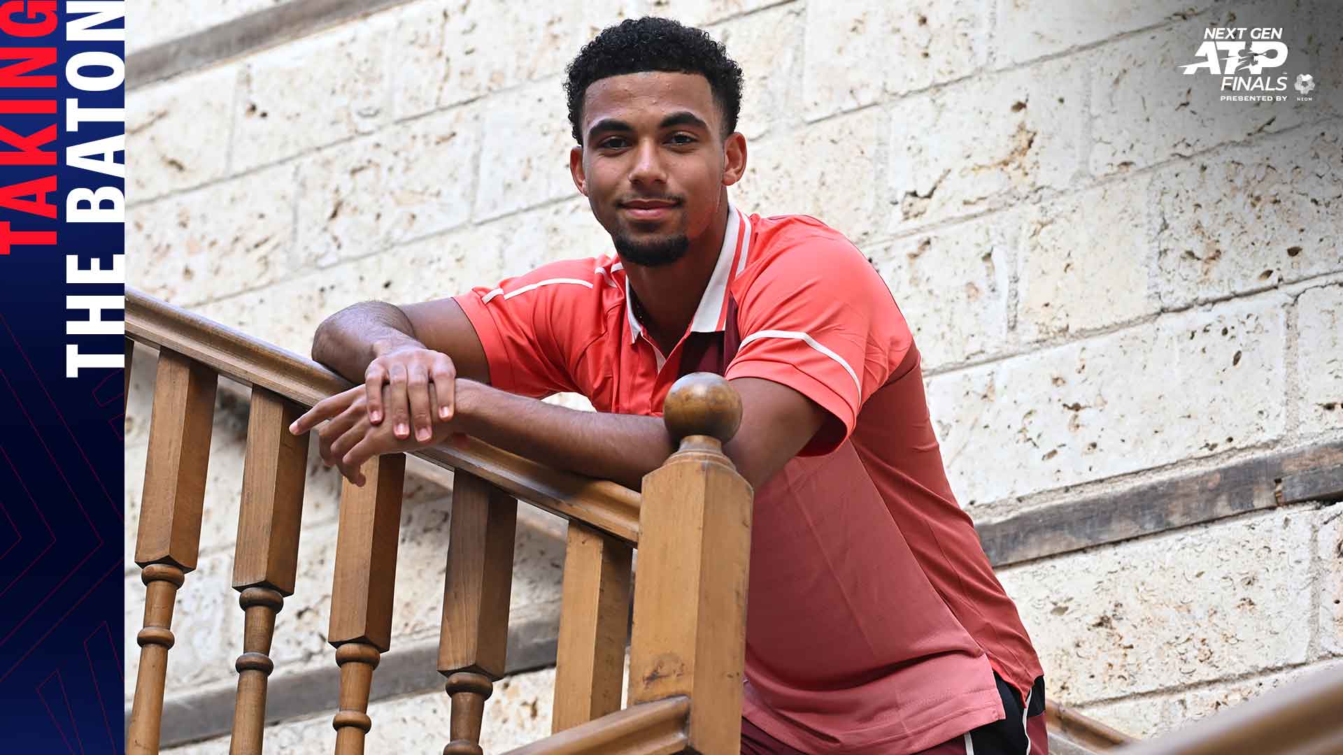 Arthur Fils is the top seed at this week's Next Gen ATP Finals presented by NEOM.