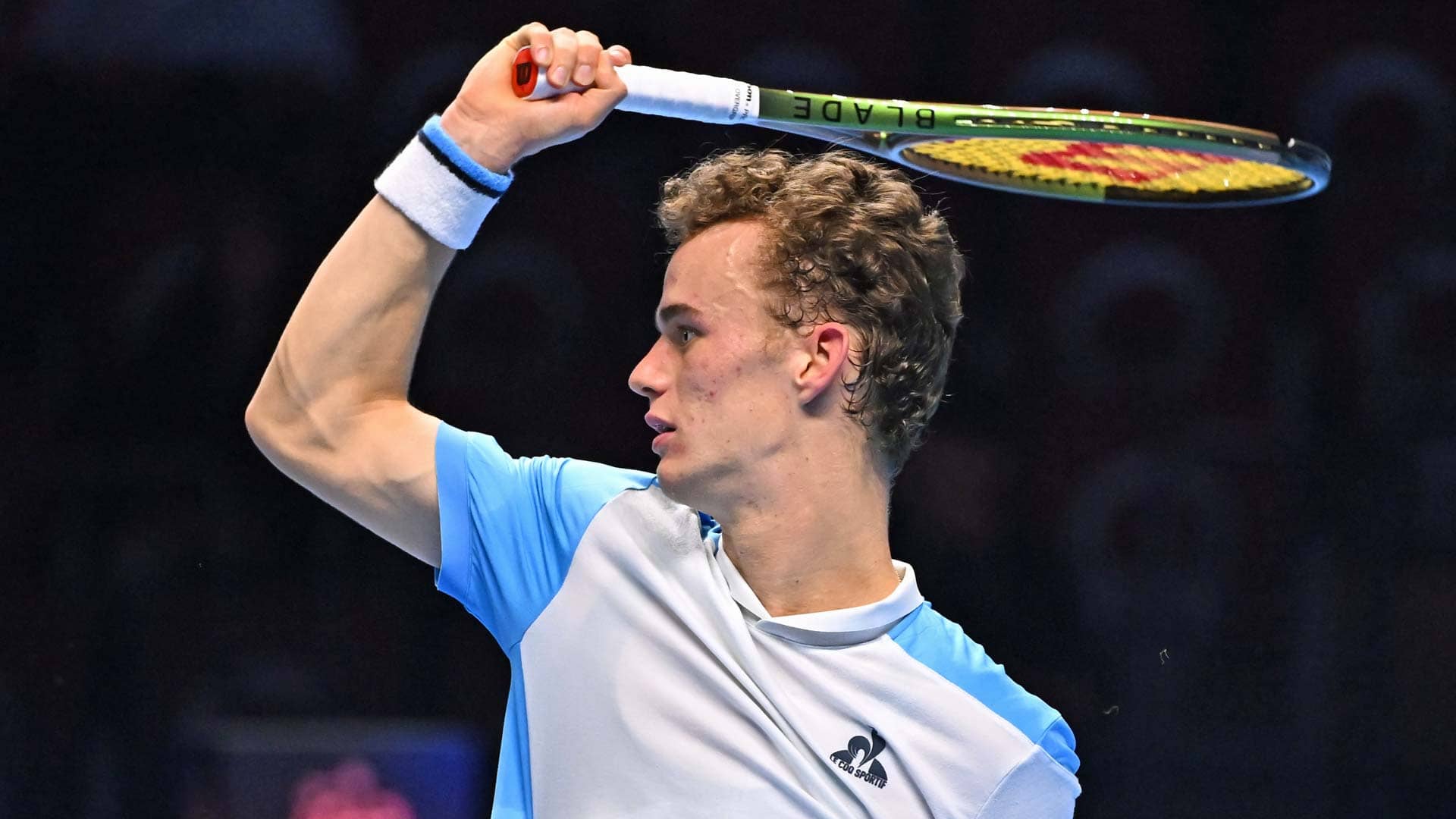 Luca Van Assche salvó siete de los nueve puntos de break a los que se enfrentó contra Alex Michelsen en Jeddah.
