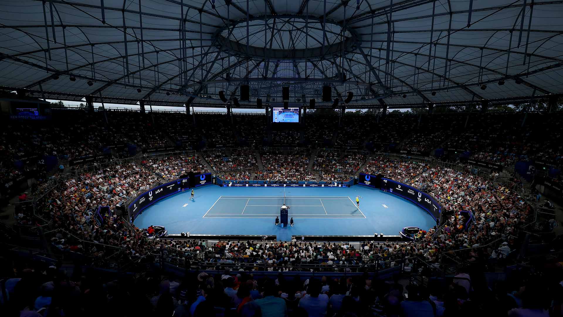 The Sydney Olympic Park's Ken Rosewall Arena will be one of the host stadiums for the 2024 United Cup.