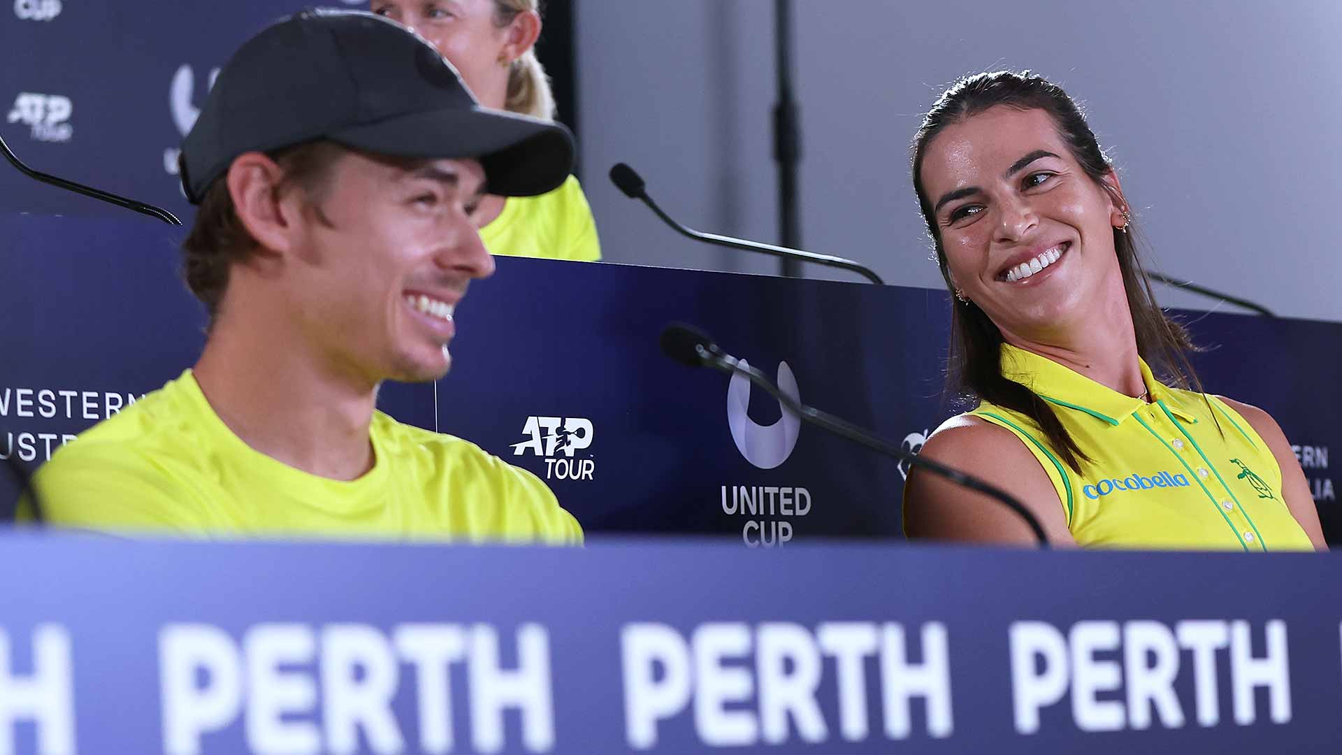 Álex de Miñaur y Ajla Tomljanovic liderarán a Australia en la United Cup.