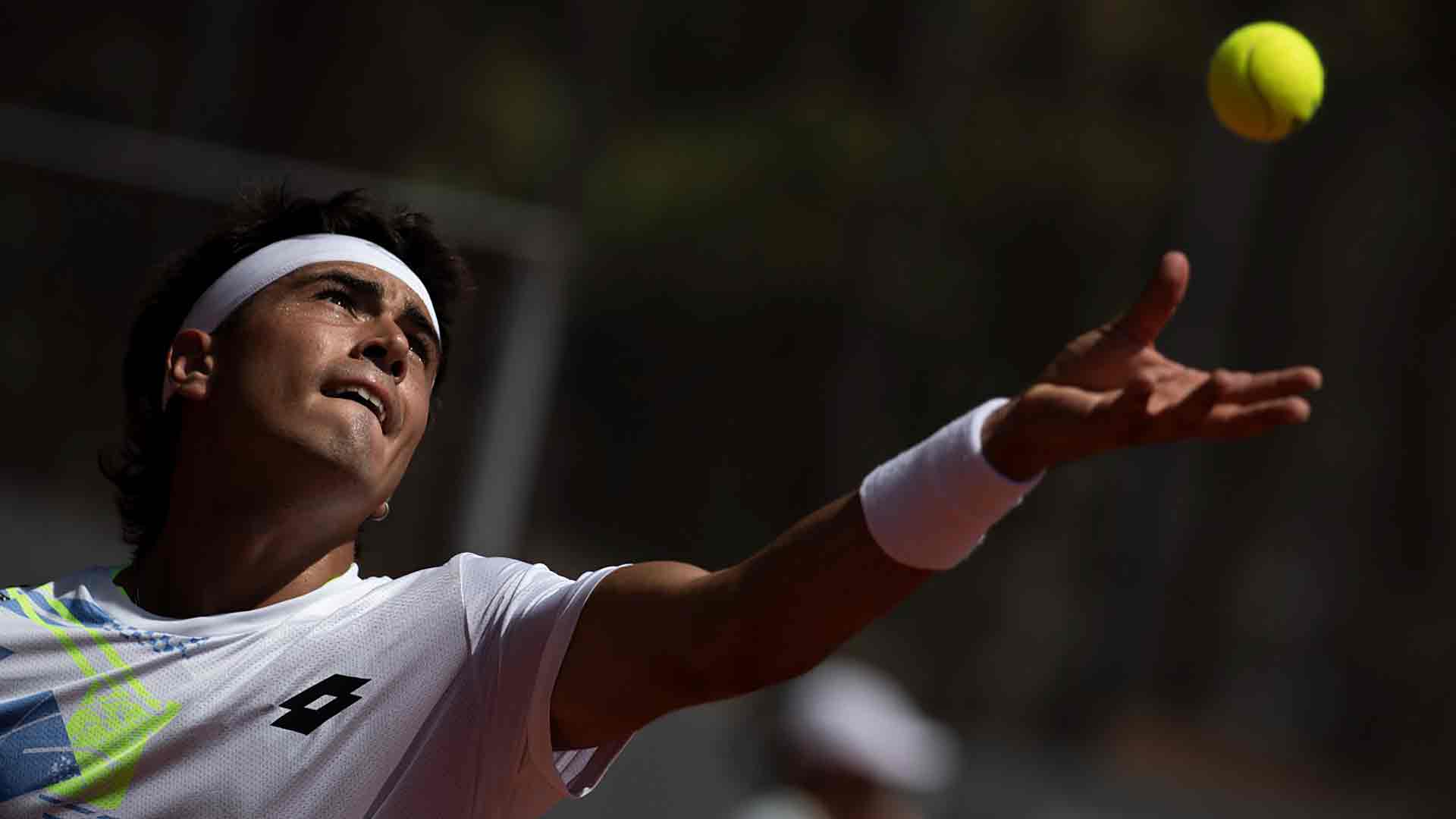 Francisco Comesaña superó su primera ronda de la fase previa del Abierto de Australia 2024.