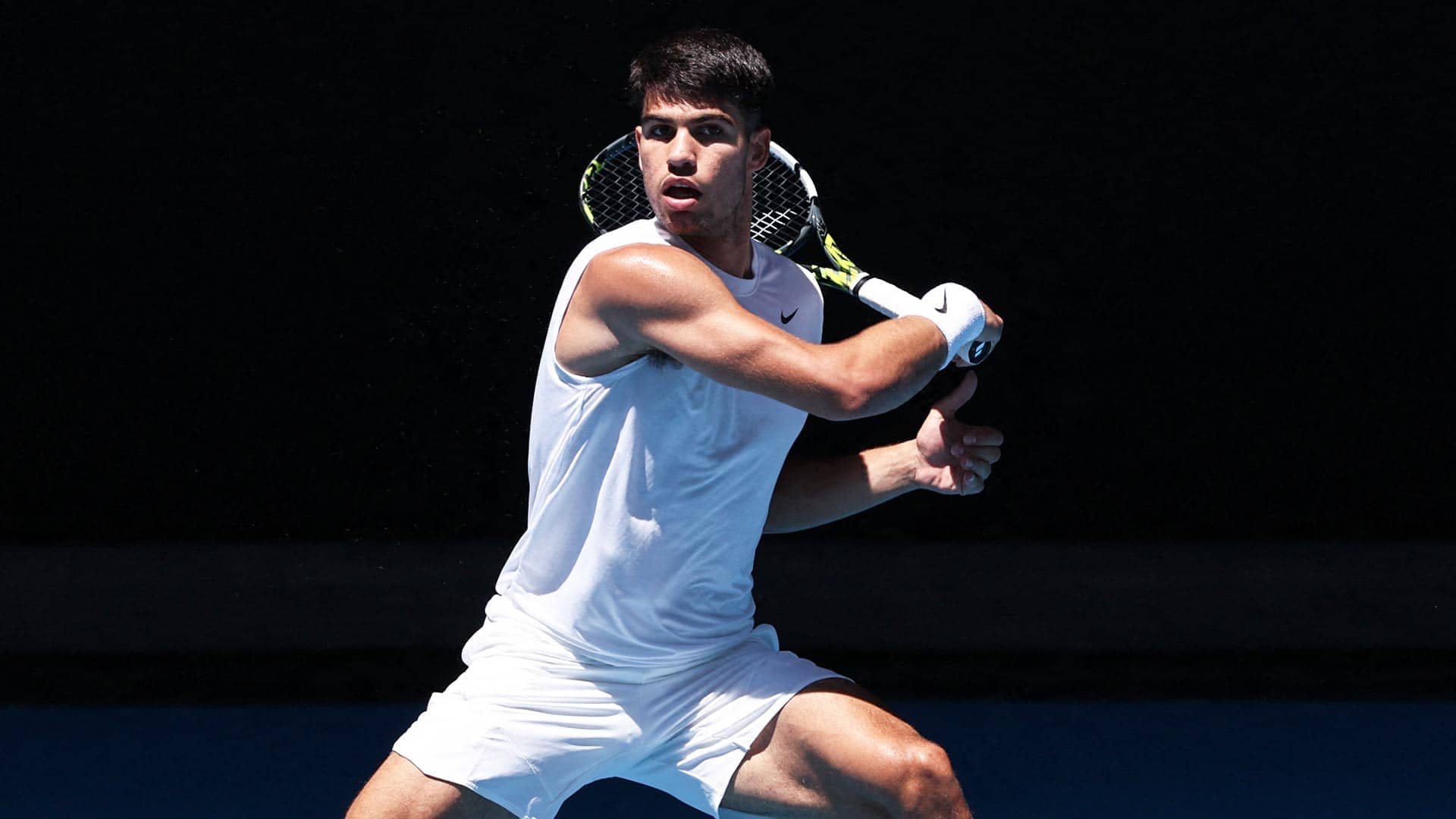 Carlos Alcaraz plays Richard Gasquet in the first round.