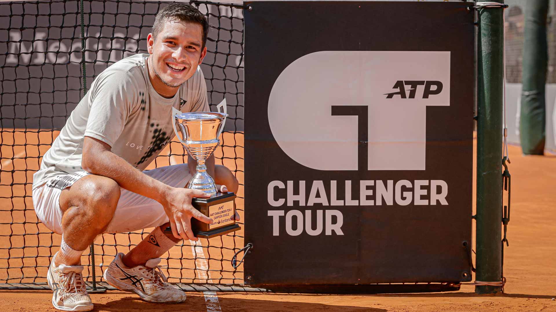 Gonzalo Bueno wins his maiden ATP Challenger Tour trophy in Buenos Aires.