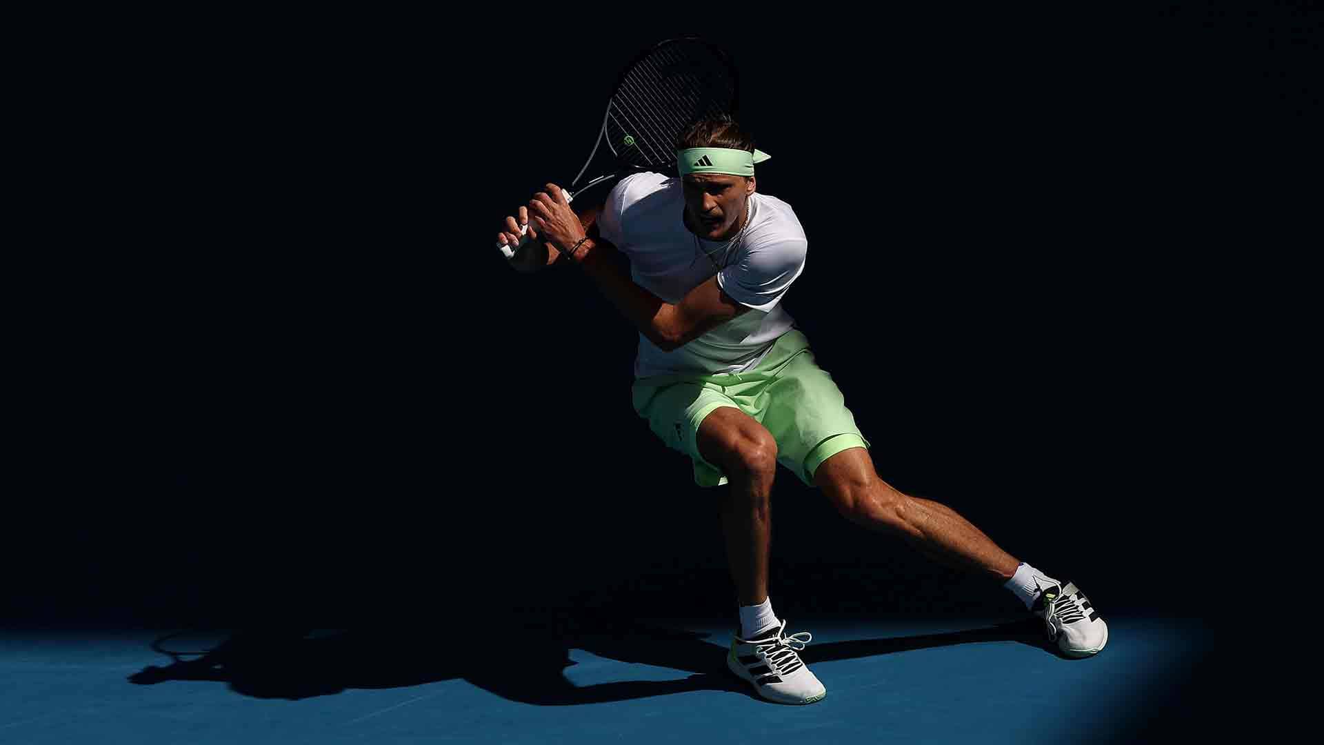 Las semifinales del Abierto de Australia son el mejor resultado de Alexander Zverev en el torneo.