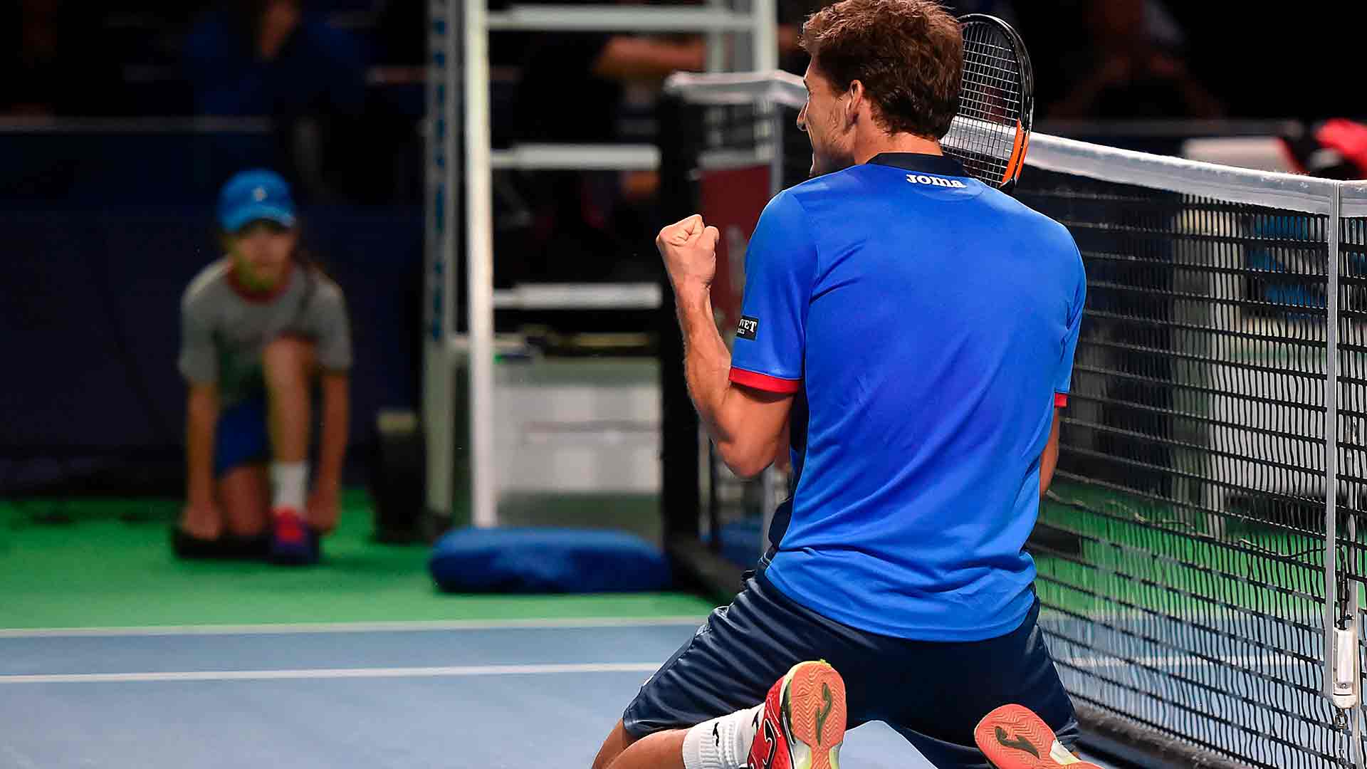 Pablo Carreño es uno de los cuatro españoles que ha ganado un torneo ATP Tour en pista rápida cubierta desde 2014.