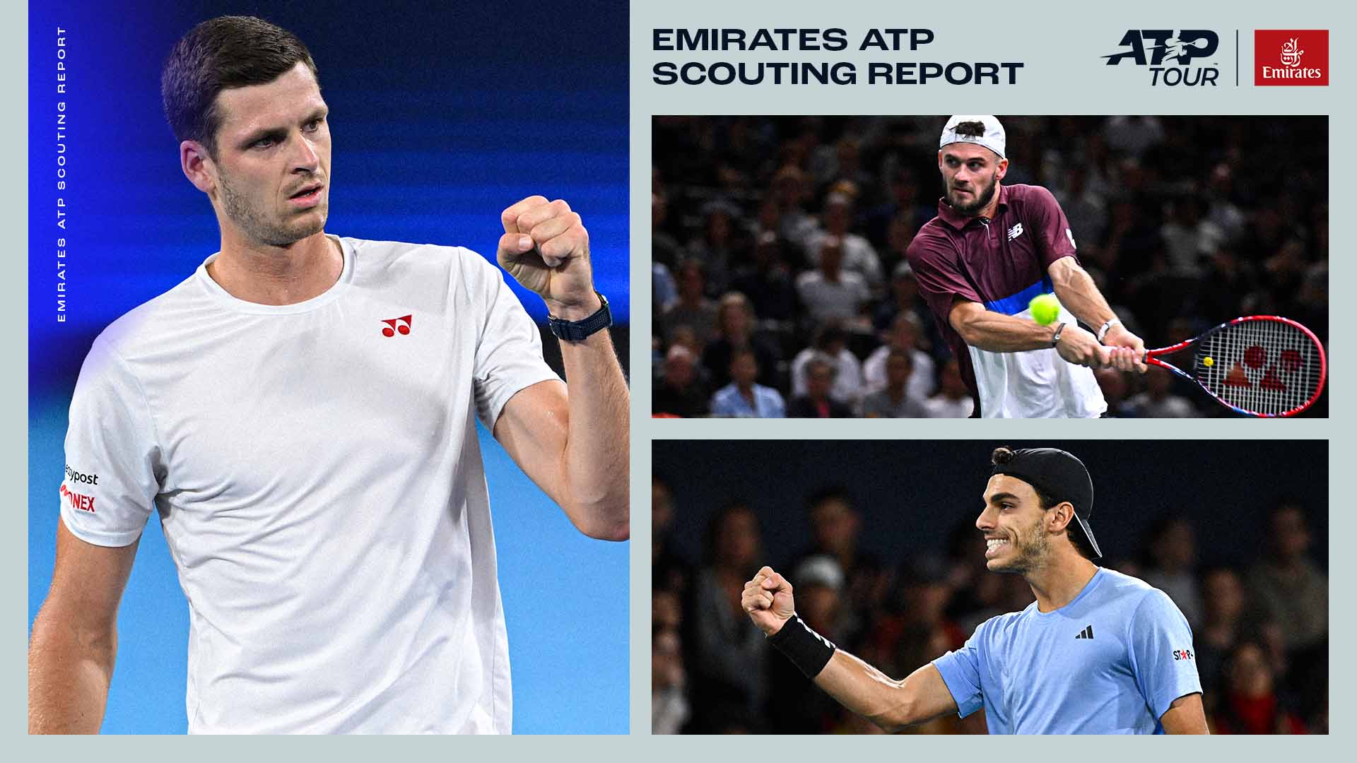 Hubert Hurkacz, Tommy Paul and Francisco Cerundolo will be in action this week.