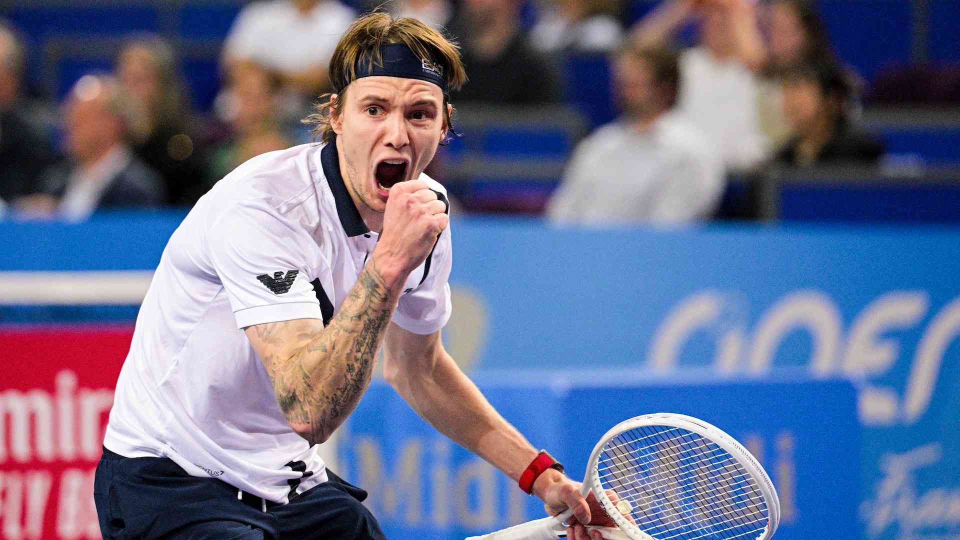 Alexander Bublik buscará en Montpellier el cuarto título ATP Tour de su carrera.