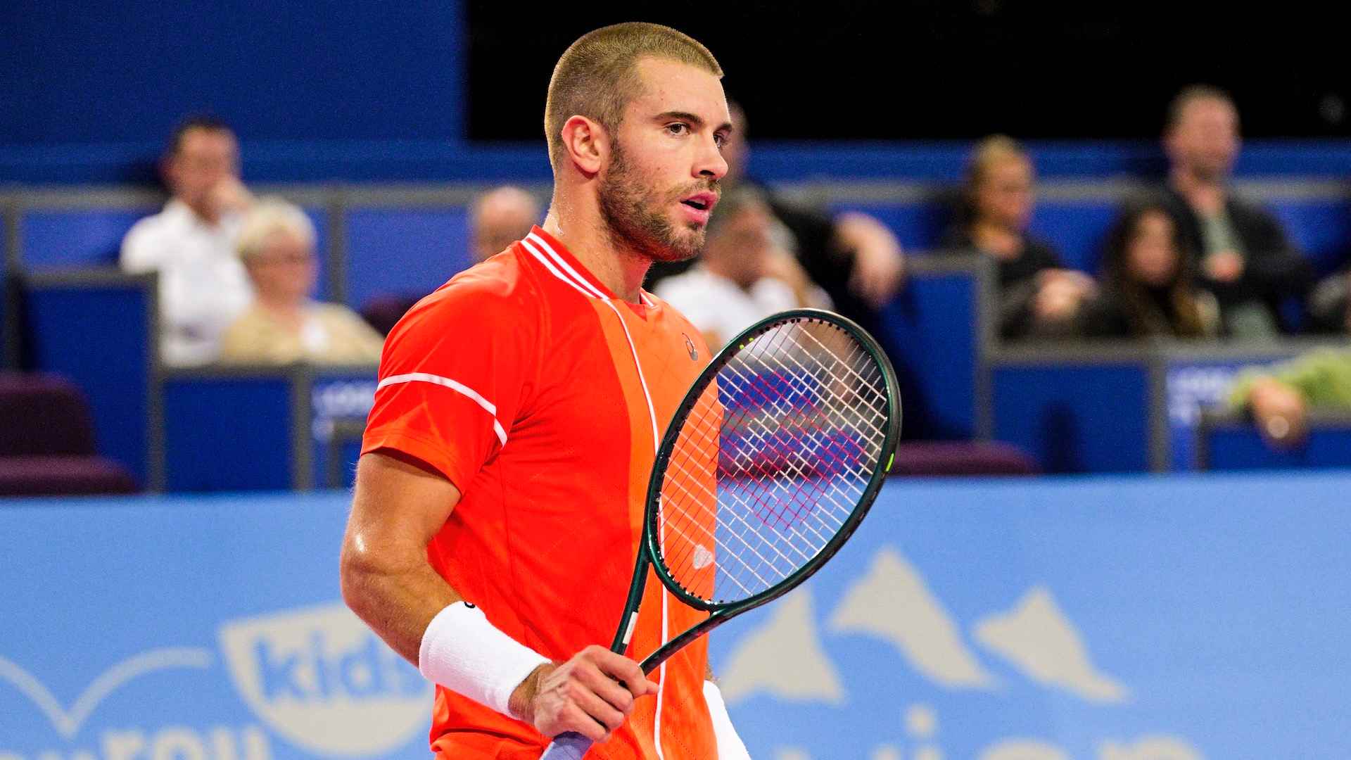 Borna Coric buscará en Montpellier el primer título ATP Tour en pista cubierta de su carrera.