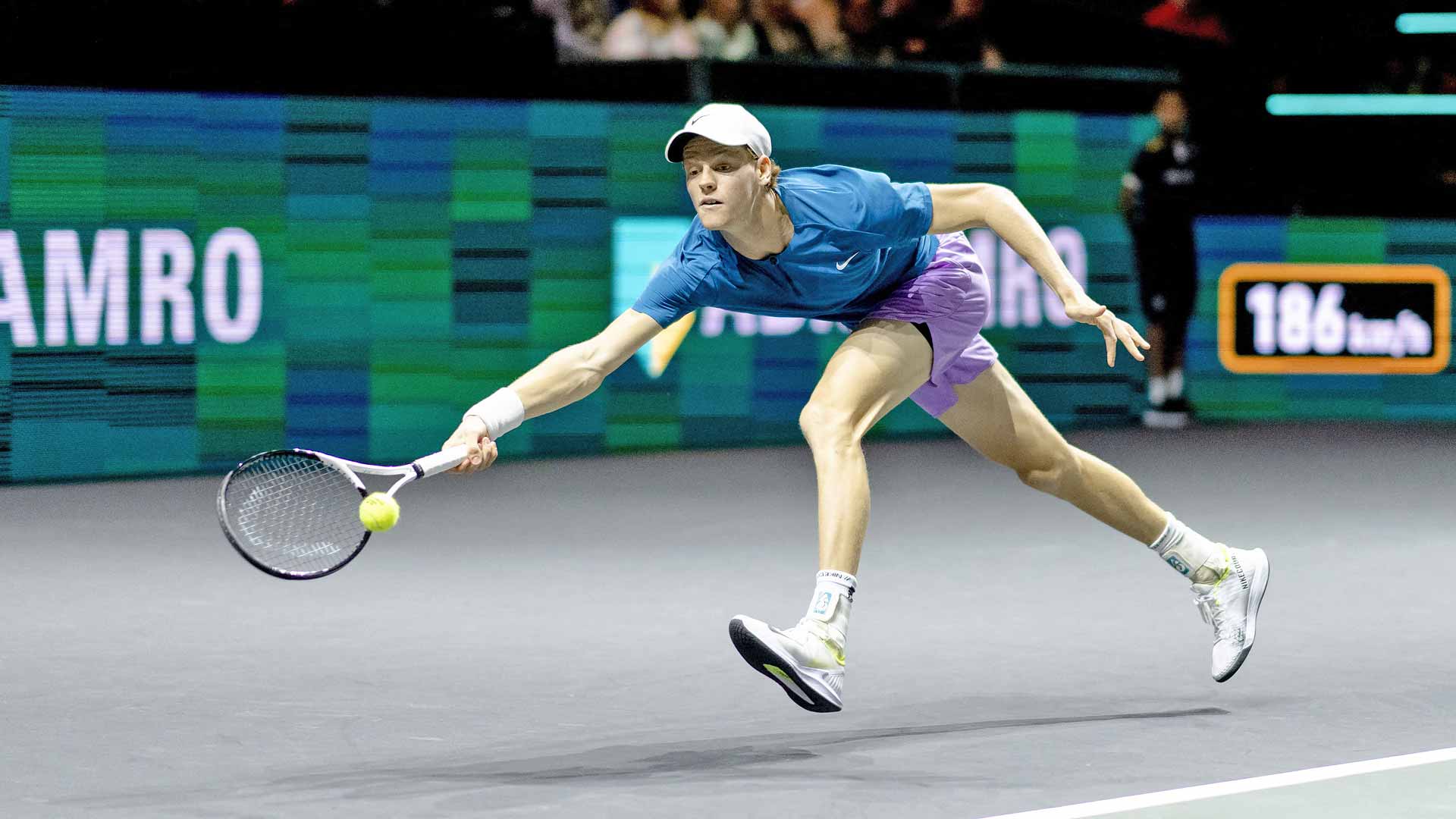 Jannik Sinner reached the championship match in Rotterdam last year.