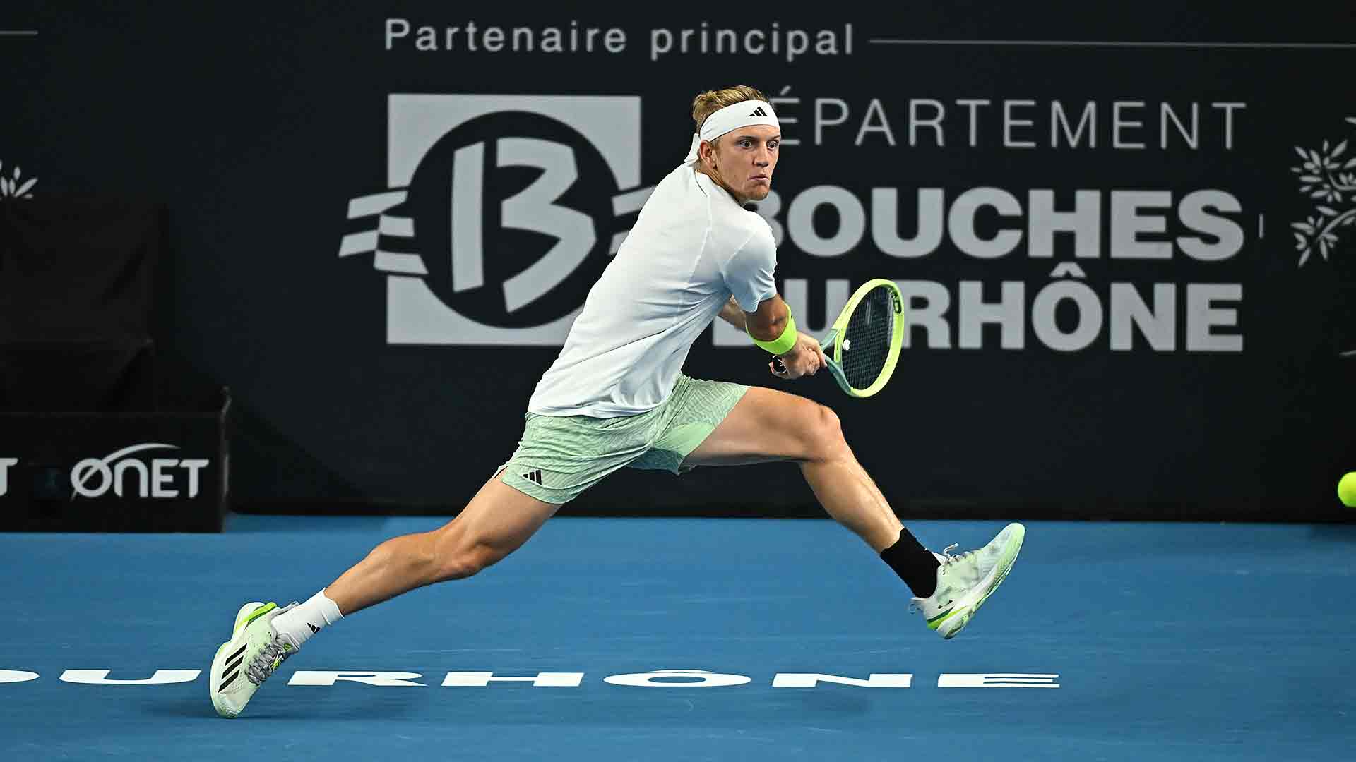 Alejandro Davidovich Fokina alcanzó las 100 victorias ATP Tour esta semana en Marsella.