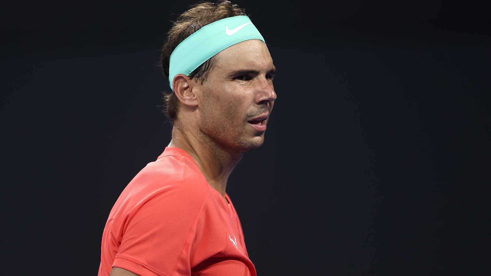 Rafael Nadal reached the quarter-finals in his only tournament of the season in Brisbane.