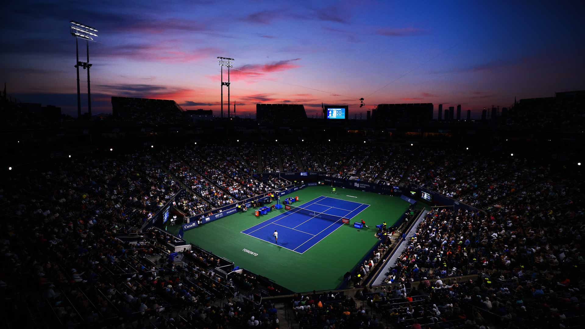 The Canadian ATP Masters 1000 event alternates between Toronto (above) and Montreal.