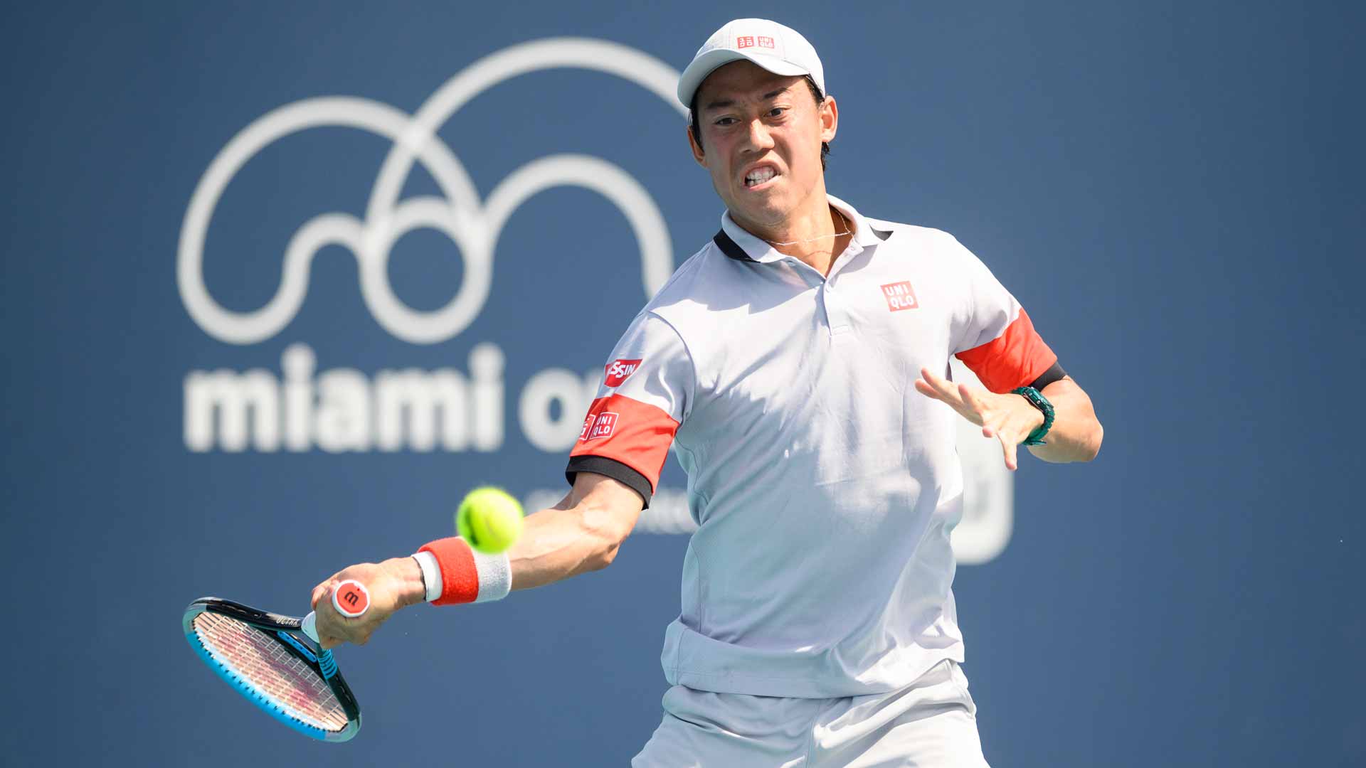 Kei Nishikori last competed in Miami in 2021.