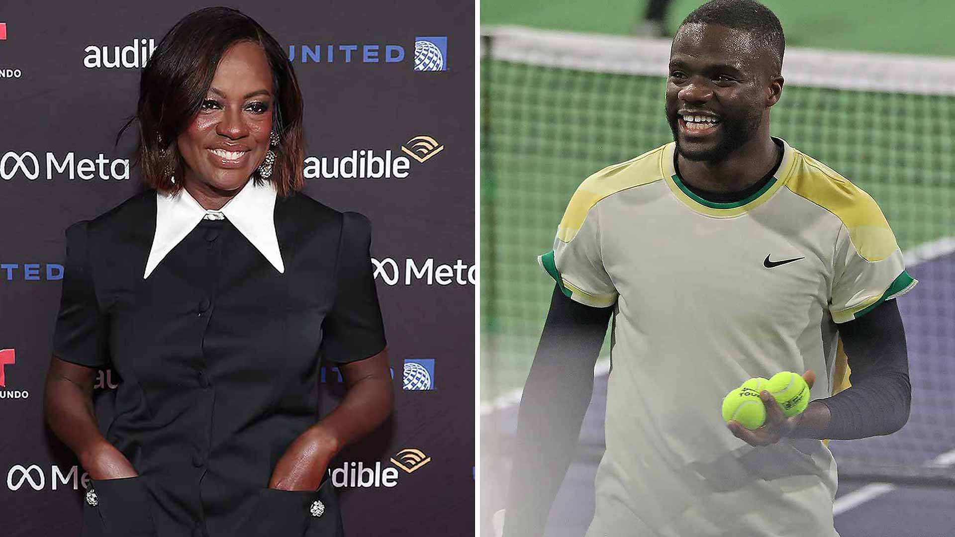 Frances Tiafoe reconoce que la actriz Viola Davis es una inspiración.